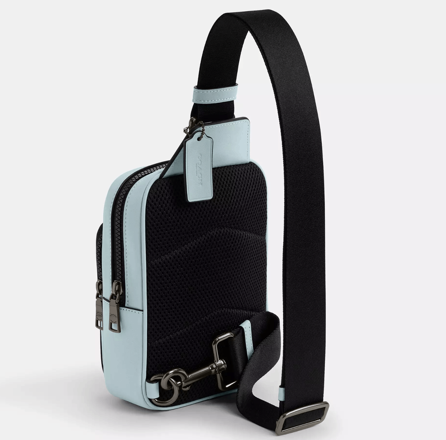 Coach Racer Sling Pack In Colorblock Signature Canvas CAJ38 Size ONE SIZE - 7 Thumbnail