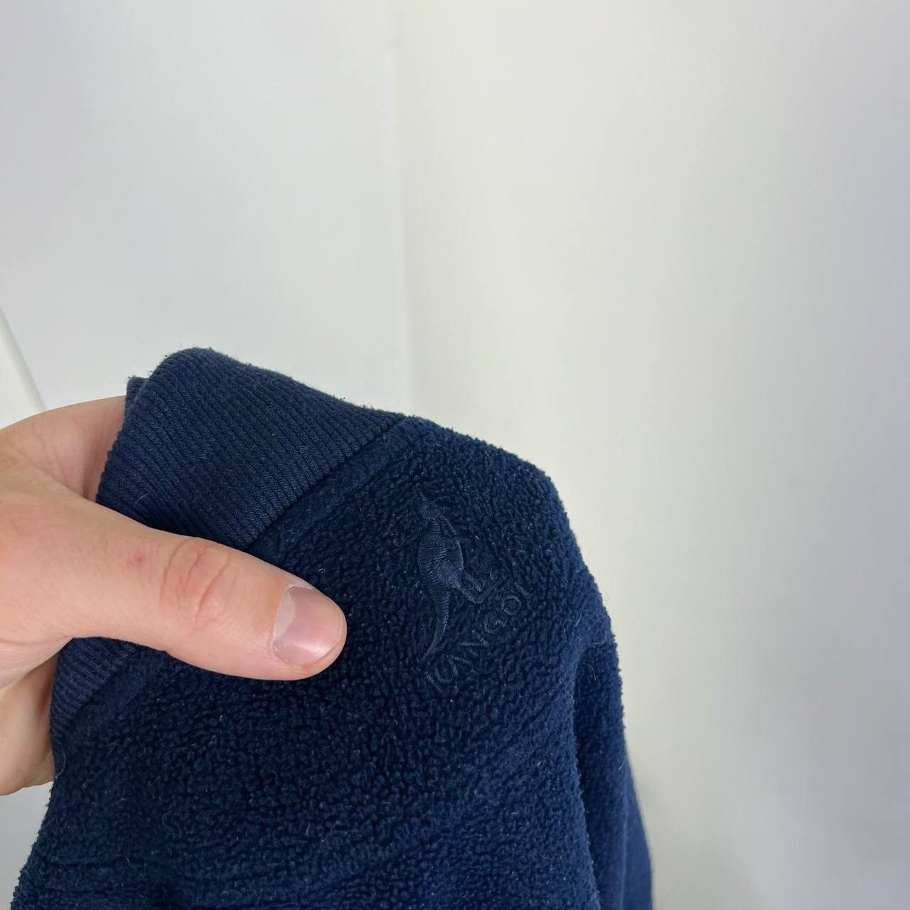 Kangol Vintage Y2K Kangol Big Logo Zip Up Fleece Sweatshirt Size US S / EU 44-46 / 1 - 5 Thumbnail
