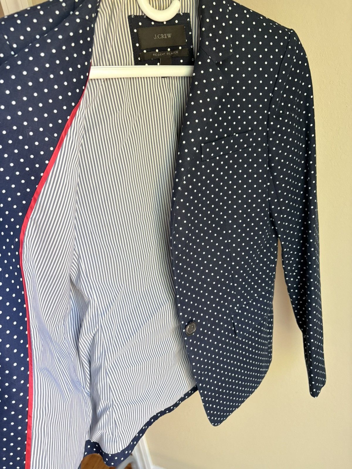 J.Crew J crew Regent Polkadot Blazer Line Size XXS / US 00 / IT 34 - 6 Thumbnail