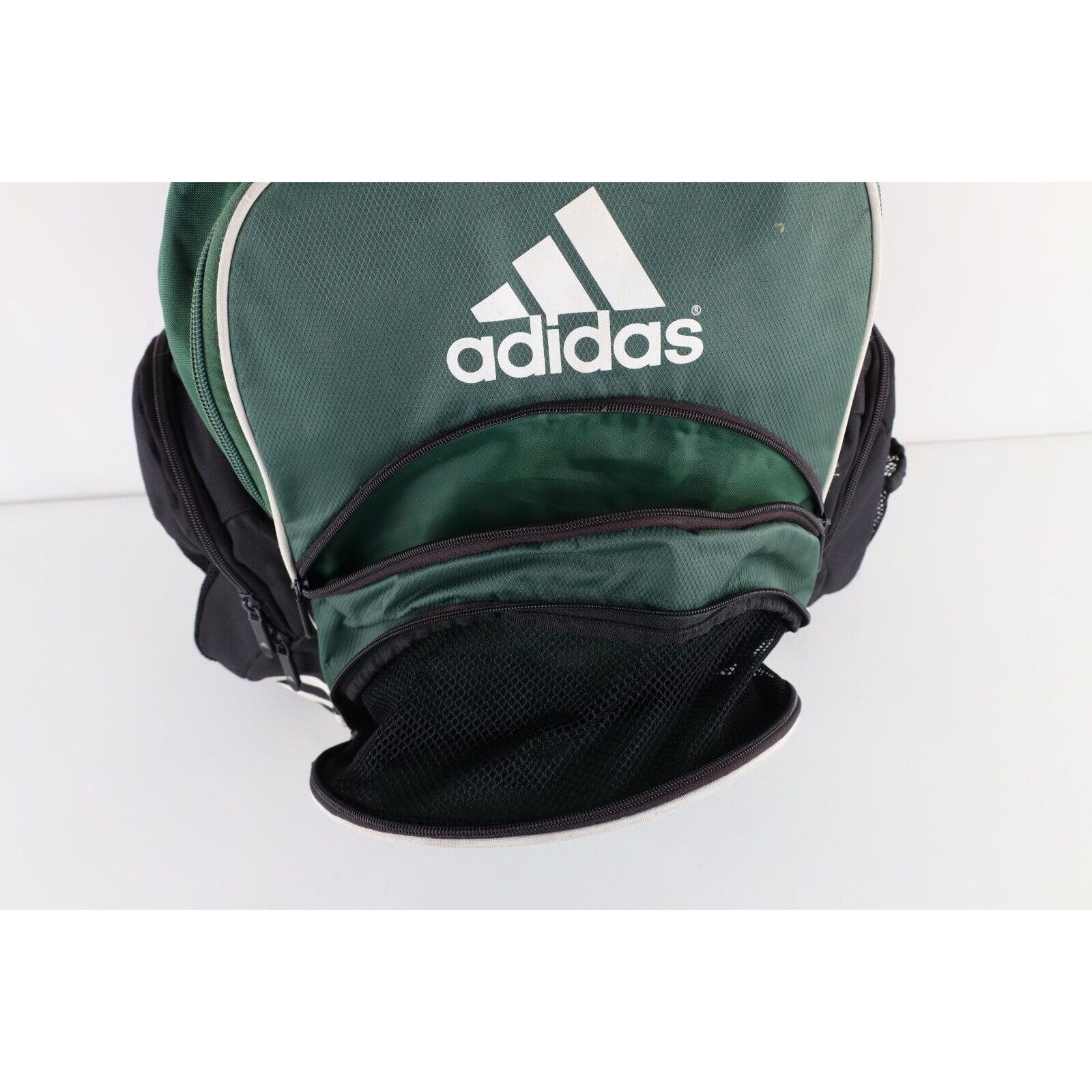 Adidas × Vintage Vintage Adidas Load Spring Spell Out Soccer Backpack Bag Size ONE SIZE - 10 Thumbnail