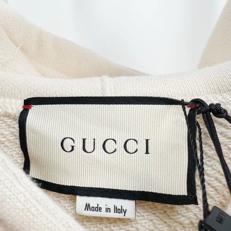Gucci Gucci Pearl Embellished Hoodie with Embroidery-2506 Size US M / EU 48-50 / 2 - 6 Thumbnail