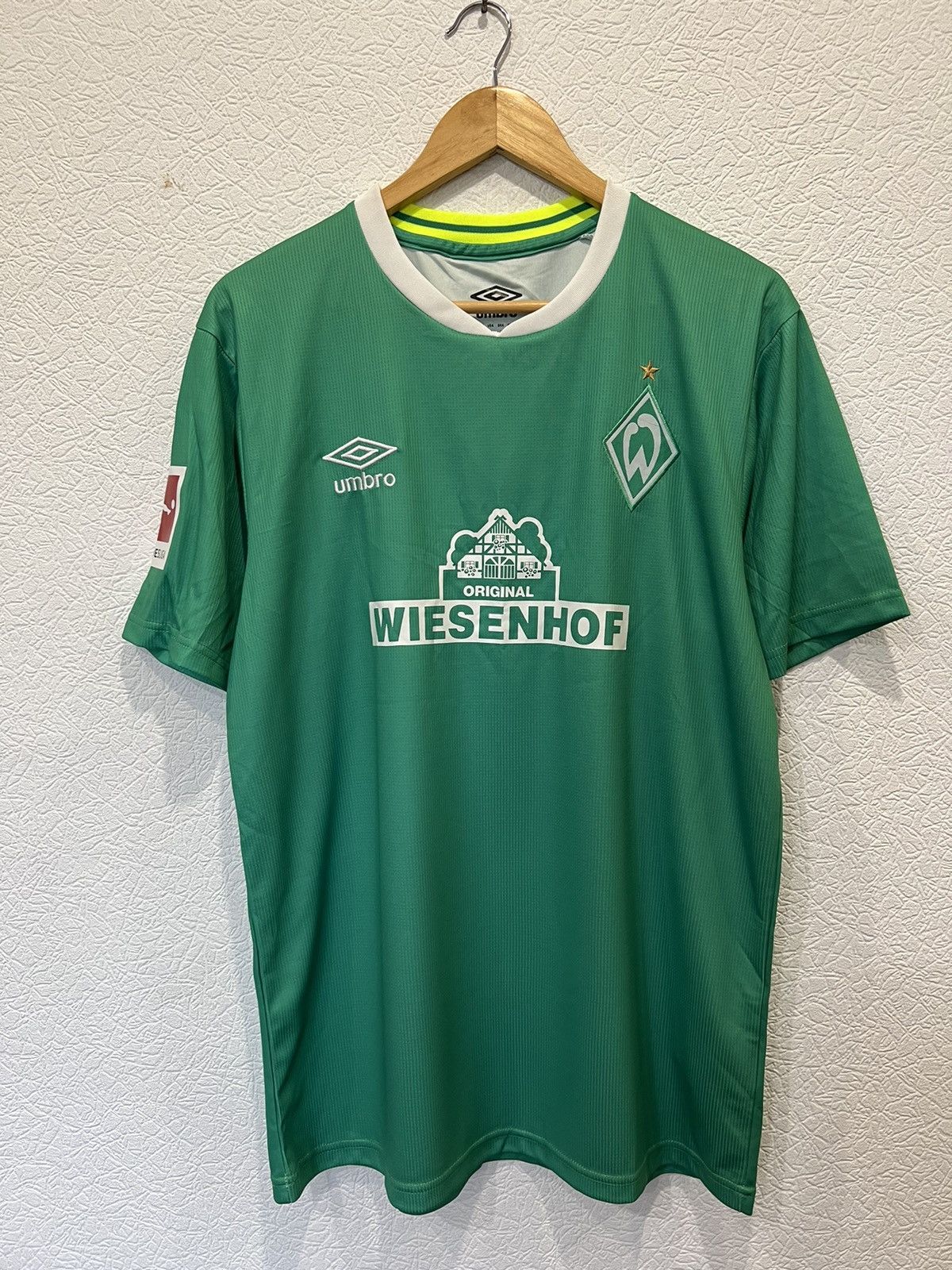 Umbro Umbro Werder Bremen 2019/2020 Home Kit Soccer Jersey Size US L / EU 52-54 / 3 - 1 Thumbnail