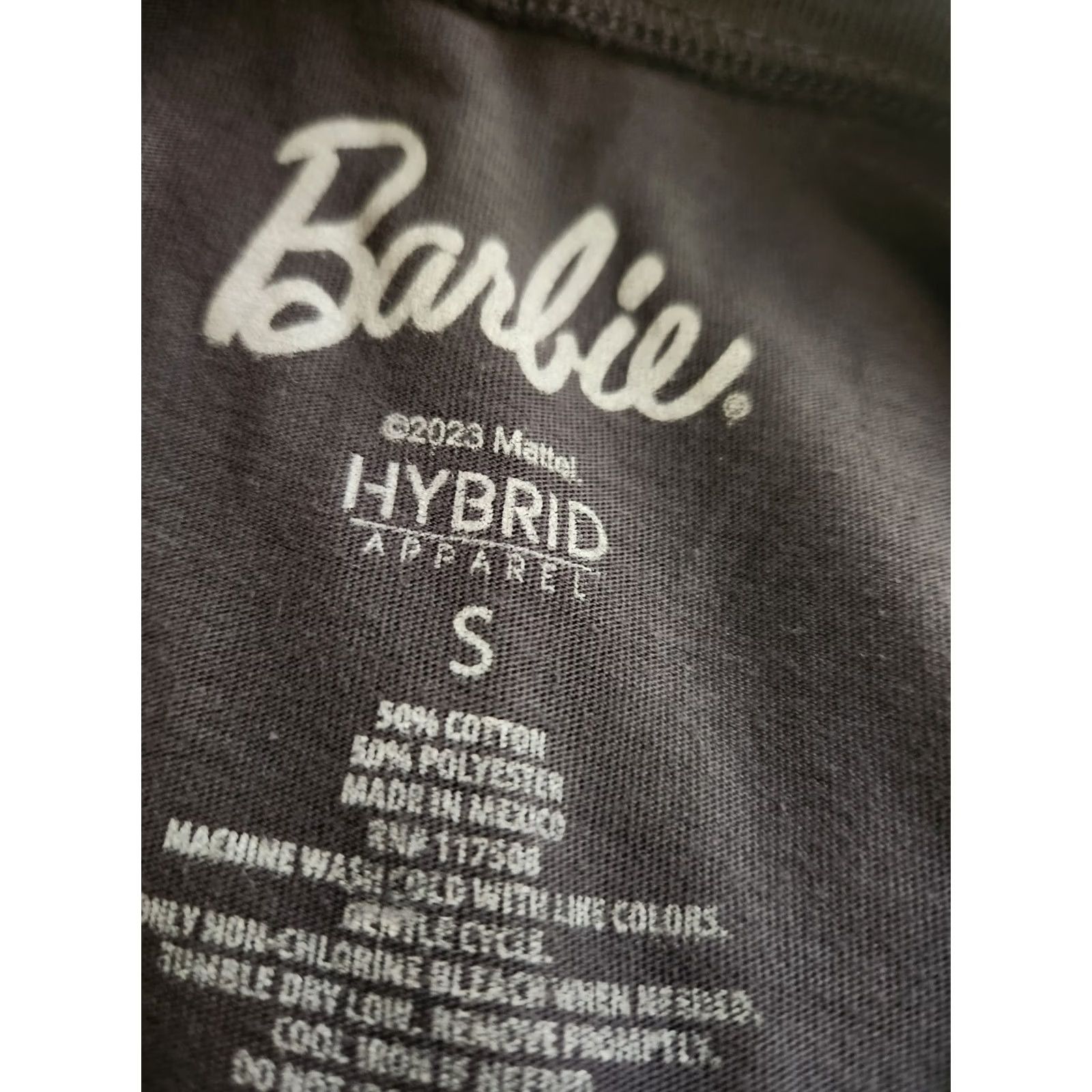 Vintage Barbie Movie Logo Graphic Shirt Size Small Gray Short Sleeve 2023 T Size US S / EU 44-46 / 1 - 2 Thumbnail