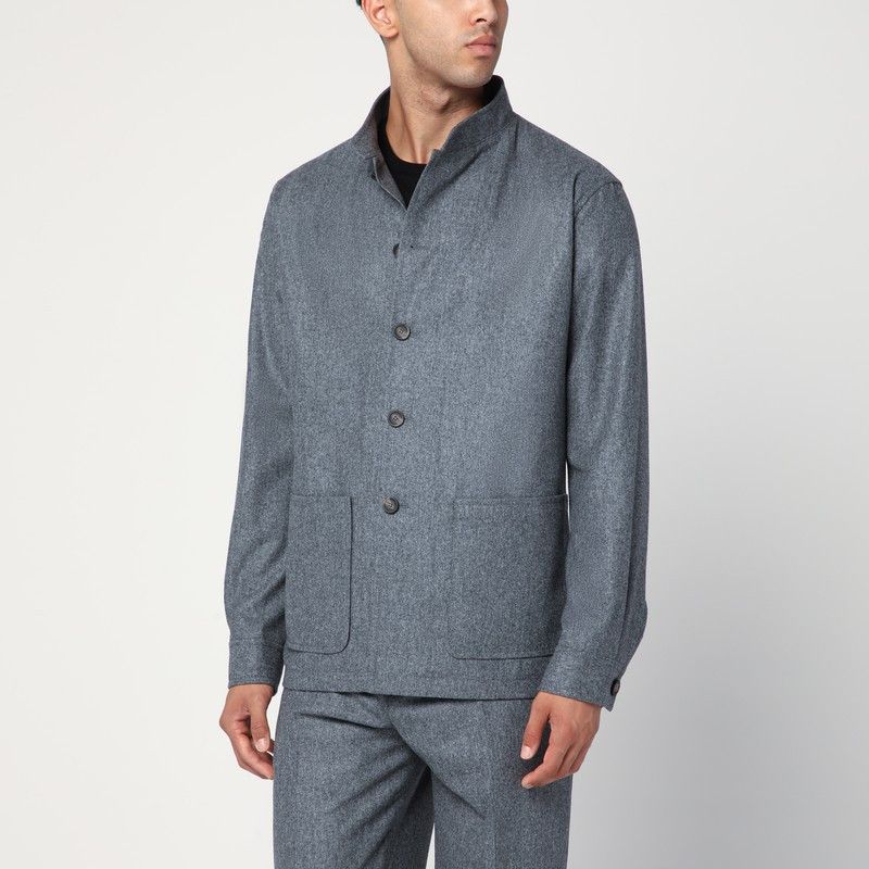 Tagliatore Tagliatore Grey Wool Jacket Size US S / EU 44-46 / 1 - 1 Thumbnail