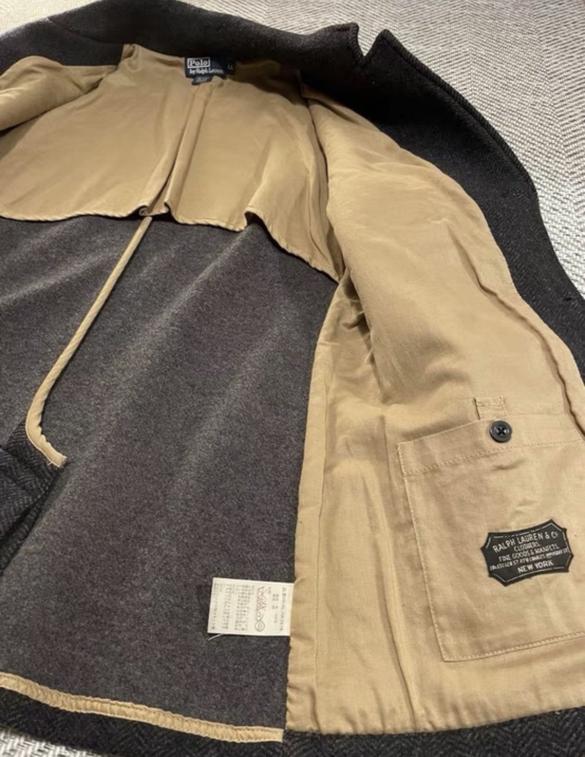 Ralph Lauren Ralph Lauren Vintage Four-Pocket Wool Safari Jacket K24 Size US XL / EU 56 / 4 - 5 Thumbnail