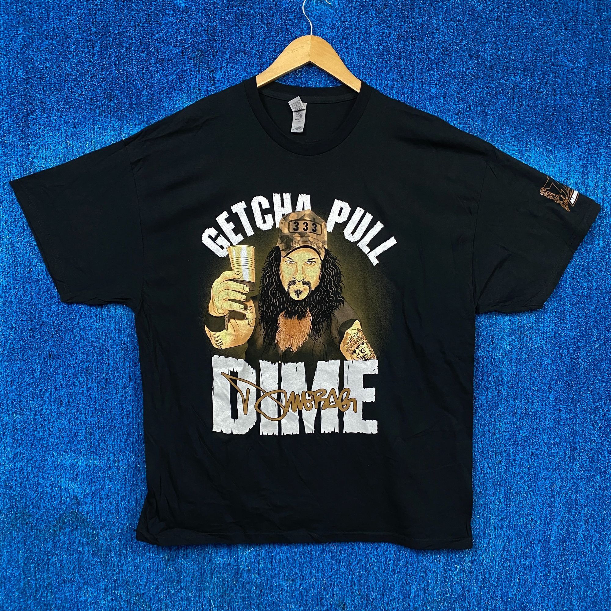 Band Tees Dimebag Darrell Getcha Pull Dime North American Tour Tee 2XL Size US XXL / EU 58 / 5 - 1 Thumbnail