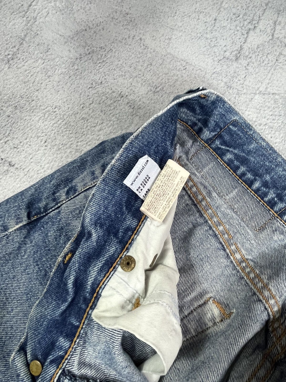 Diesel × Vintage Vintage Diesel regular jeans denim faded style size 31 Size US 31 - 9 Thumbnail