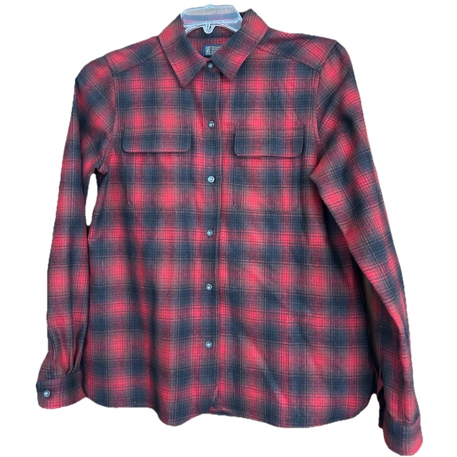 Pendleton Women’s Pendleton Board Shirt 100% Virgin Wool Sz M Red Size M / US 6-8 / IT 42-44 - 1 Thumbnail