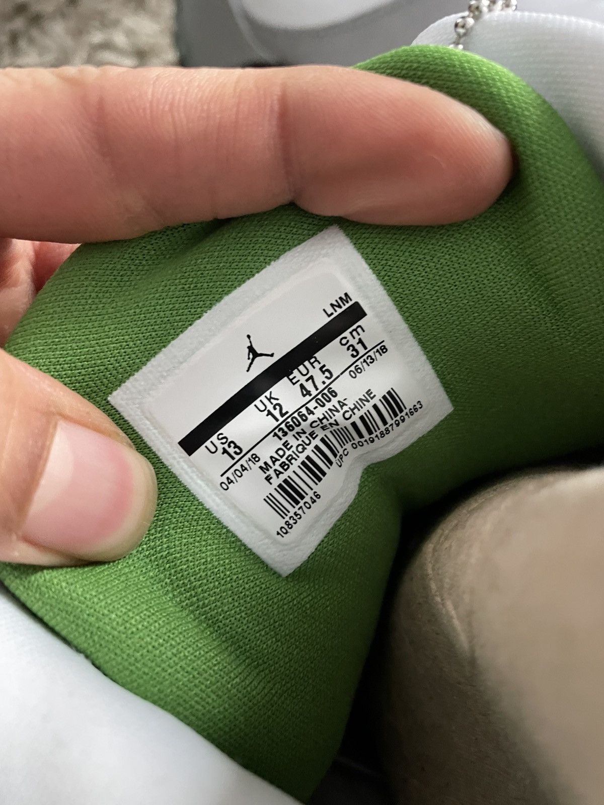 Jordan Brand Jordan 3 Chlorophyll Size US 13 / EU 46 - 10 Thumbnail