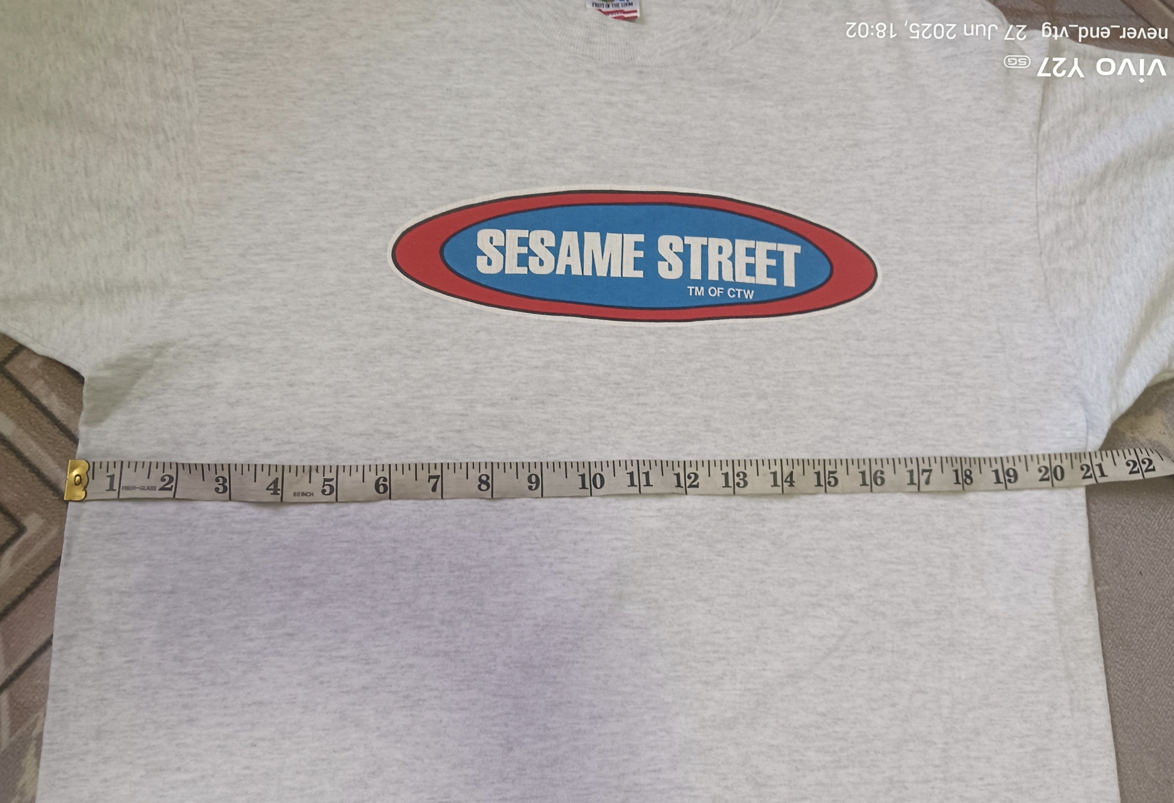 Cartoon Network × Vintage Vintage Sesame Street Size US L / EU 52-54 / 3 - 5 Thumbnail