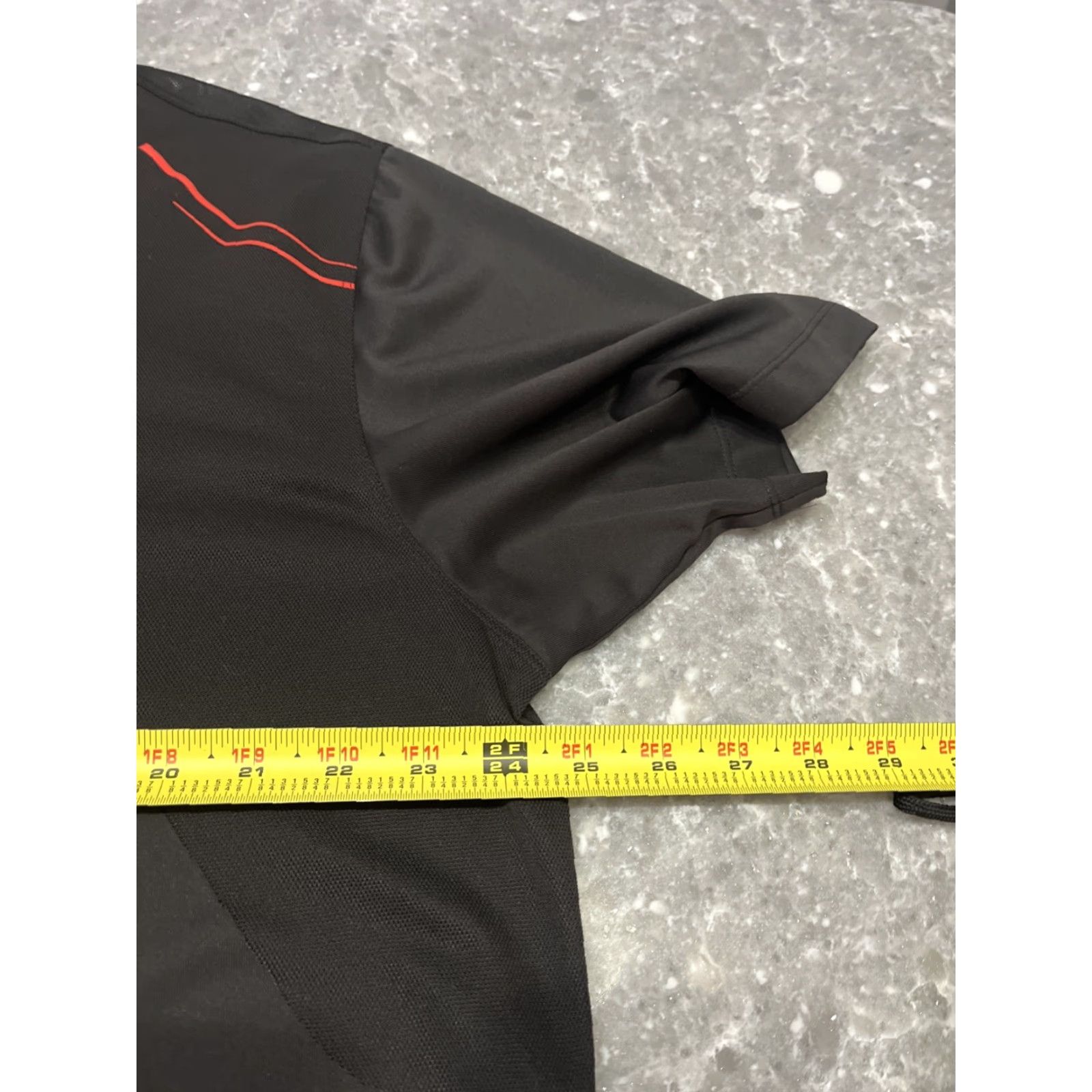 Nike VINTAGE Nike Golf Polo Shirt Men XL Short Sleeve Black Zip Size US XL / EU 56 / 4 - 5 Thumbnail