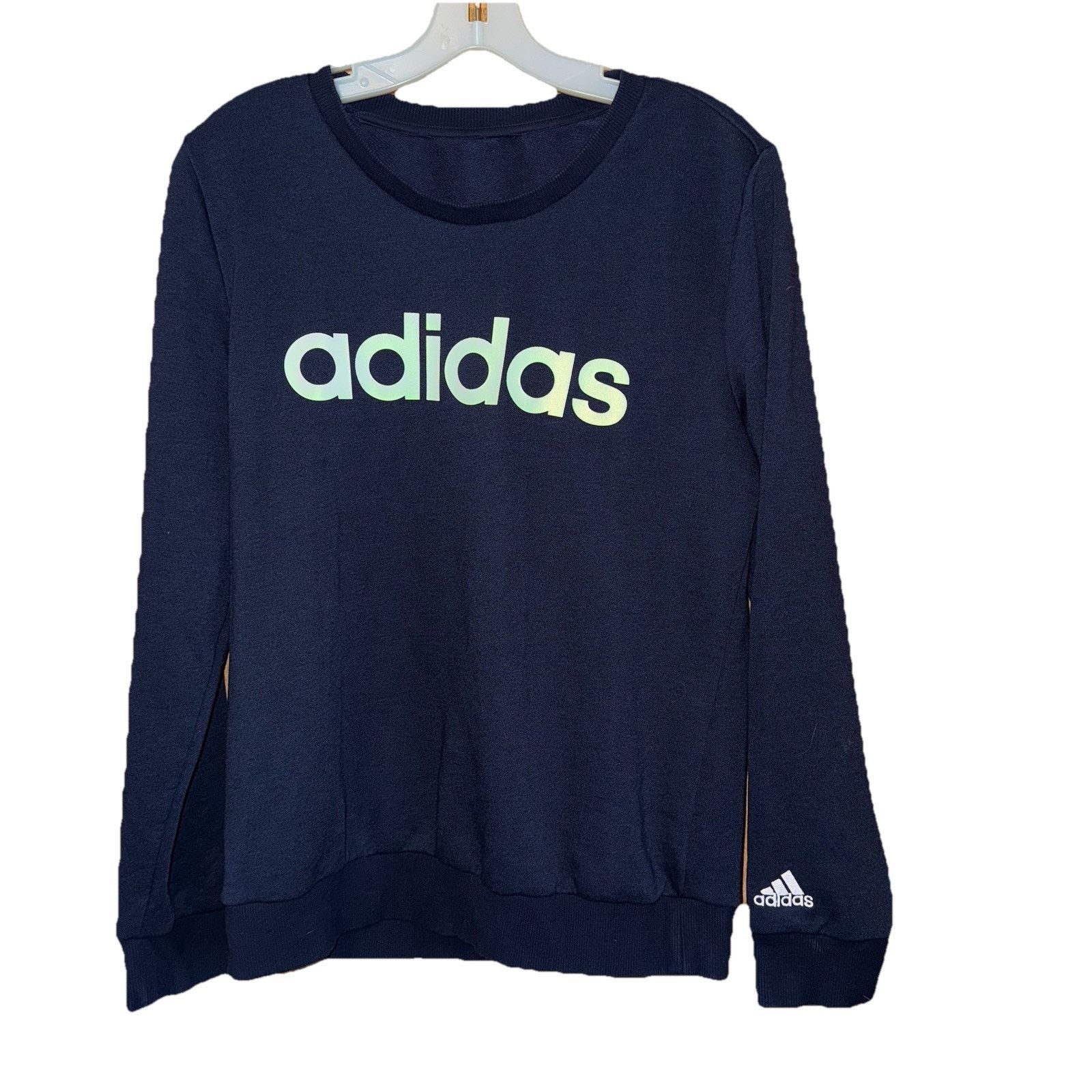 Adidas Adidas Logo Sweatshirt Size Large Size US L / EU 52-54 / 3 - 1 Thumbnail