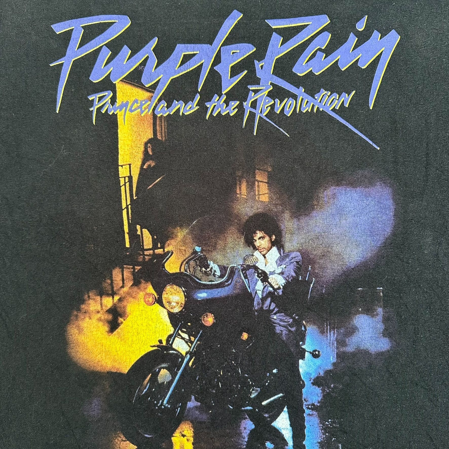 Prince Vintage Y2K Prince Purple Rain T-Shirt Black Rock Band Tee Size US XXL / EU 58 / 5 - 2 Thumbnail