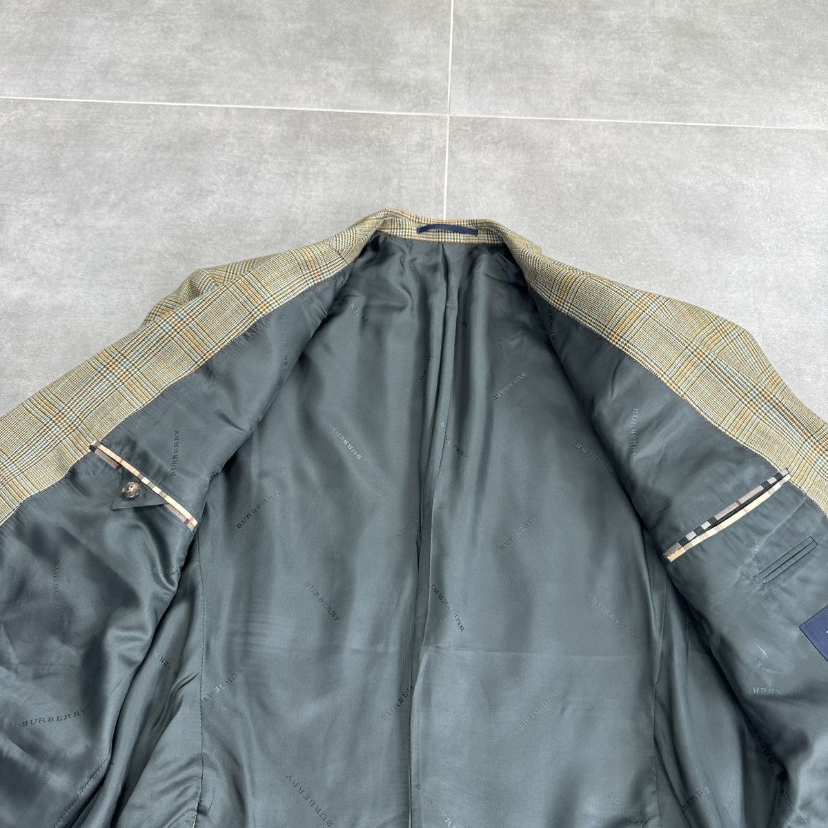 Burberry Burberry London Wool Blazer Men Size 54 Size 54R - 12 Thumbnail