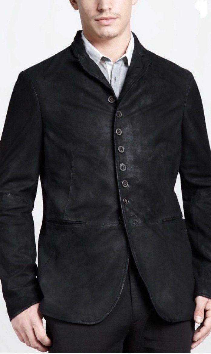 John Varvatos Goat suede Multibutton jacket. 48 Size US M / EU 48-50 / 2 - 12 Thumbnail