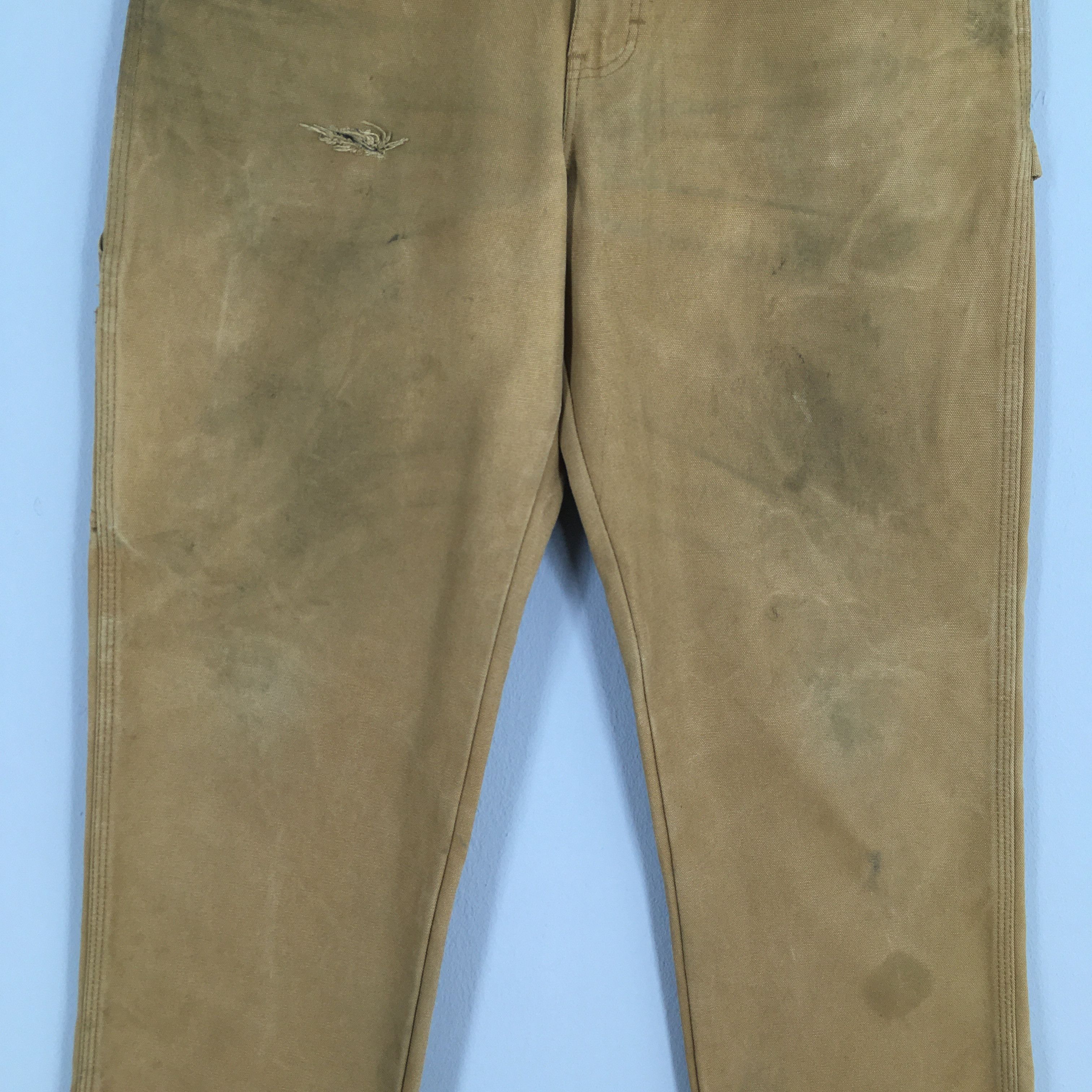 Dickies Size 31x29 Vintage Dickies Carpenter Jeans Duck Chore S550 Size US 31 - 3 Thumbnail