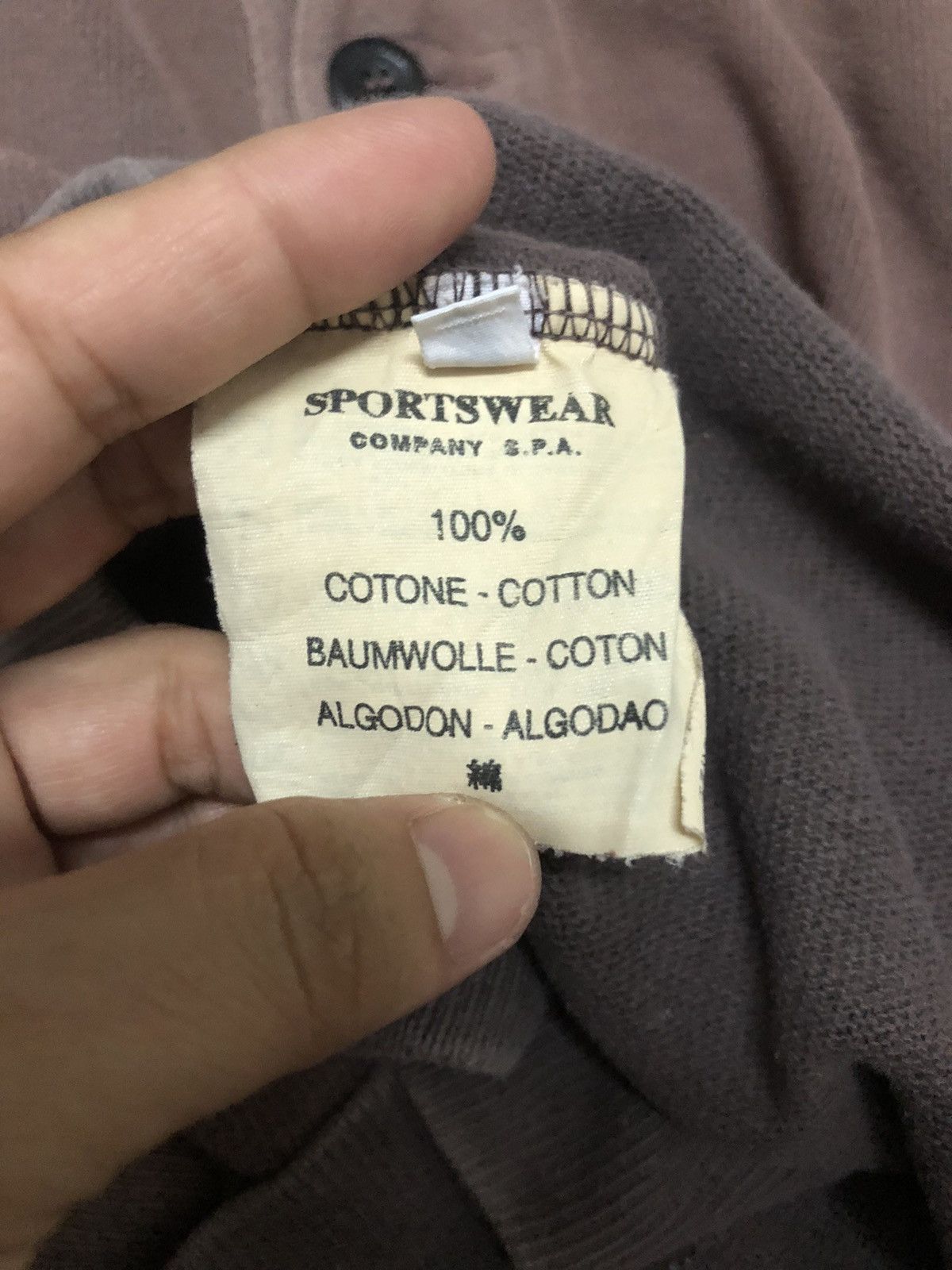 Stone Island × Vintage Vtg Stone Island Button Up Fleece Sweatshirt Size US XL / EU 56 / 4 - 7 Thumbnail