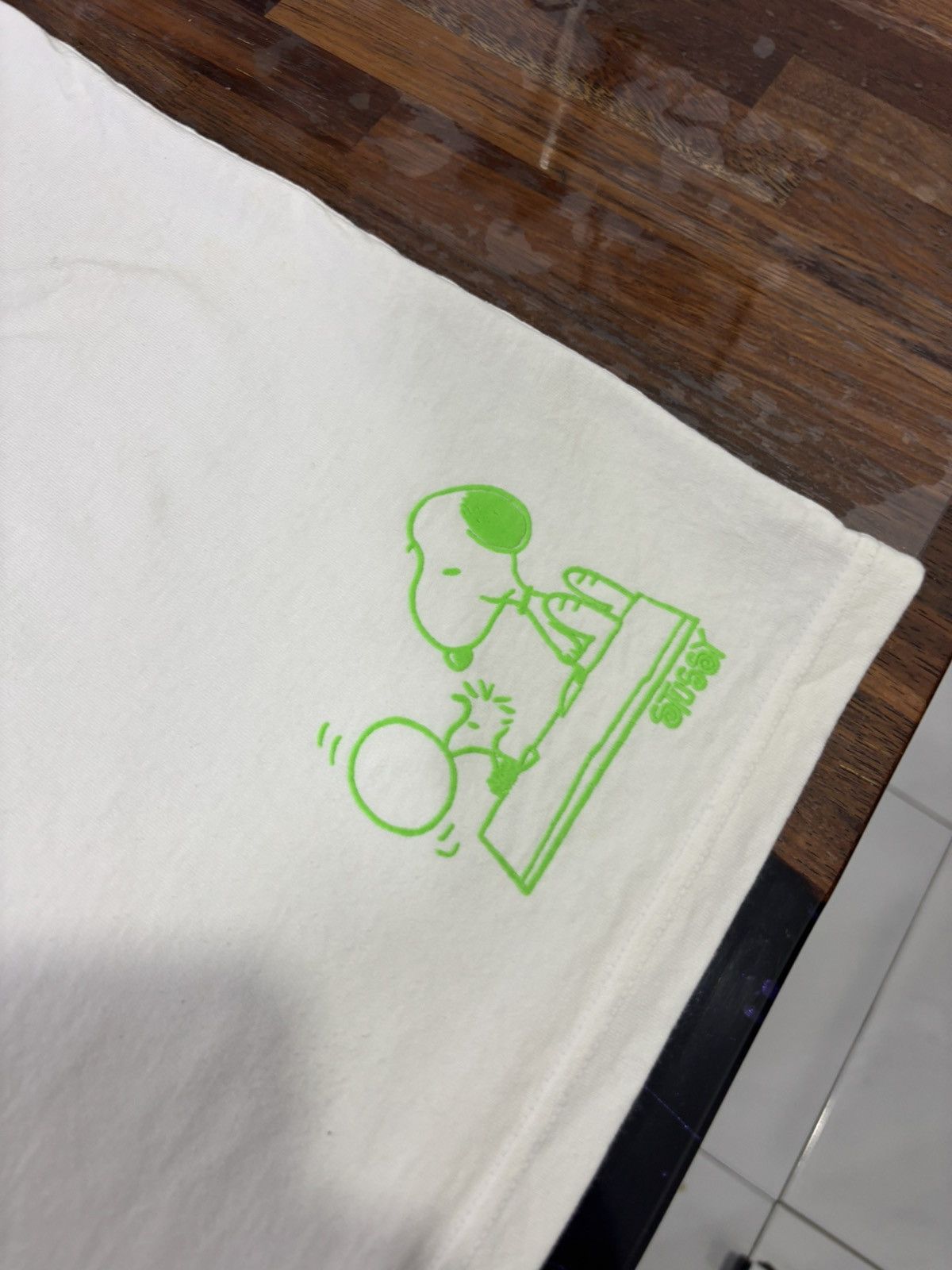 Other Stussy x Peanuts Kids Tshirt Size US XL / EU 56 / 4 - 4 Thumbnail