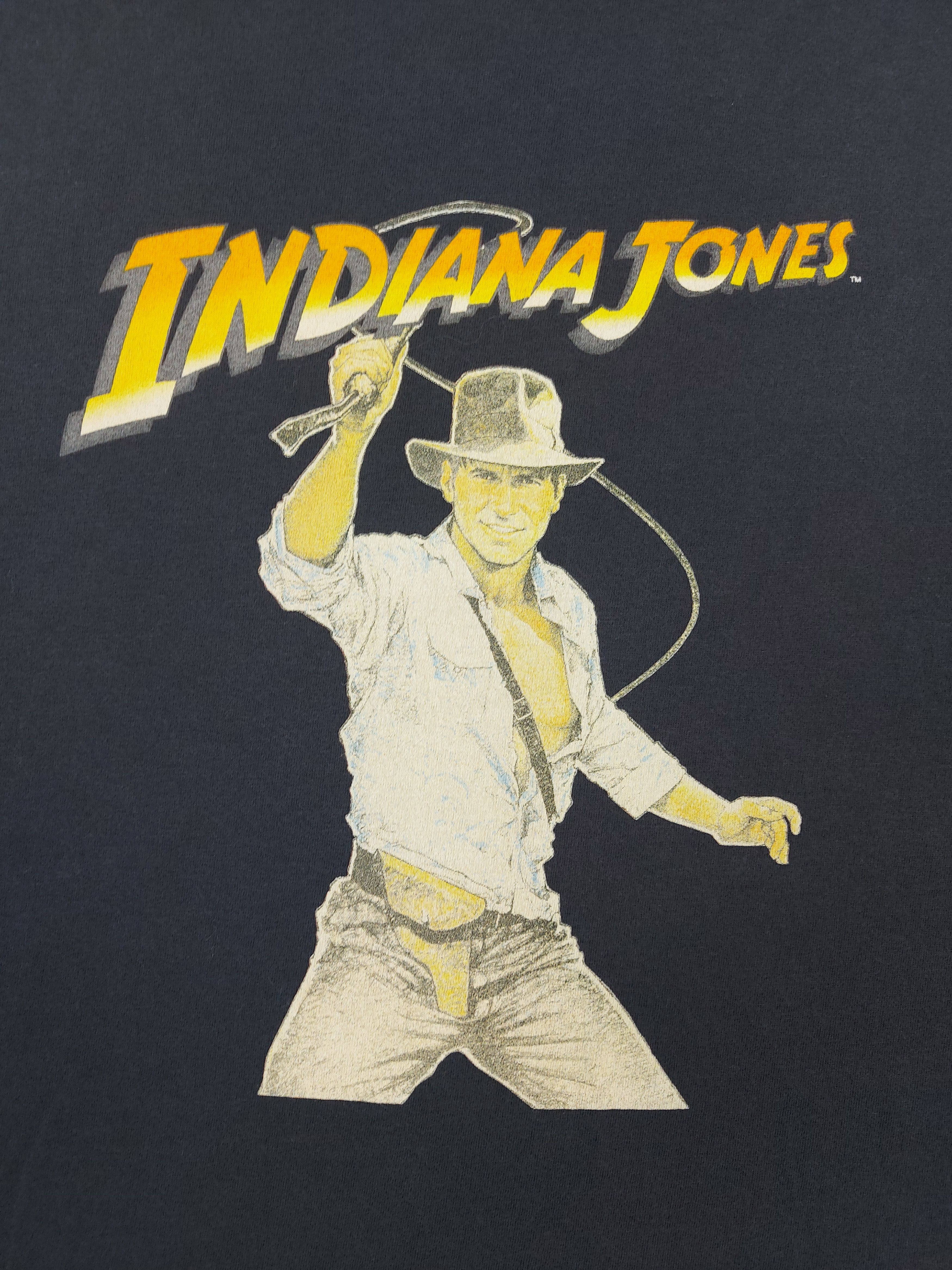 Uniqlo × Vintage Vintage INDIANA JONES X Uniqlo Lucas Film Movie TEE Size US L / EU 52-54 / 3 - 2 Thumbnail