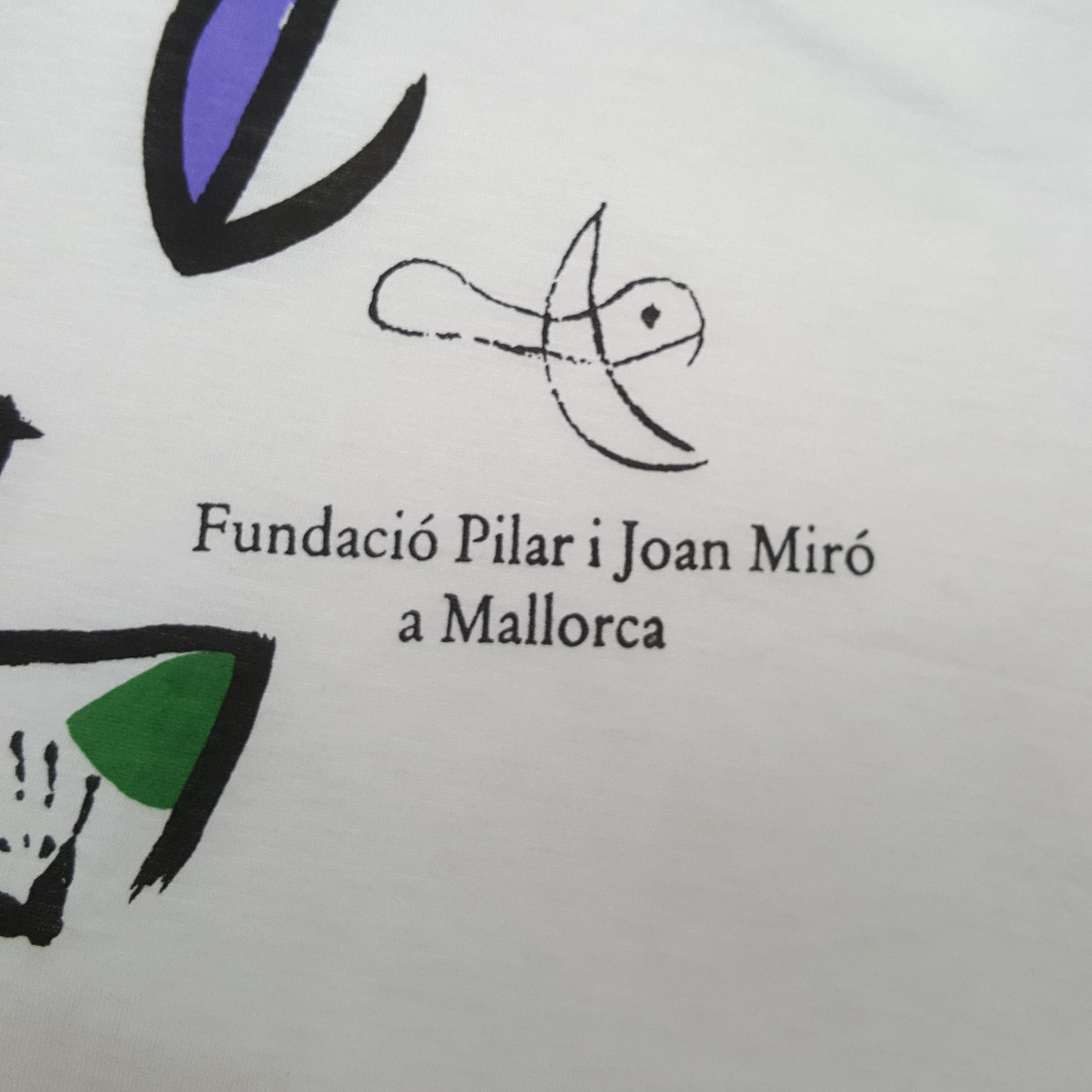 Vintage Joan Miro Art Design Style Tshirt C301N29 Size US M / EU 48-50 / 2 - 6 Thumbnail