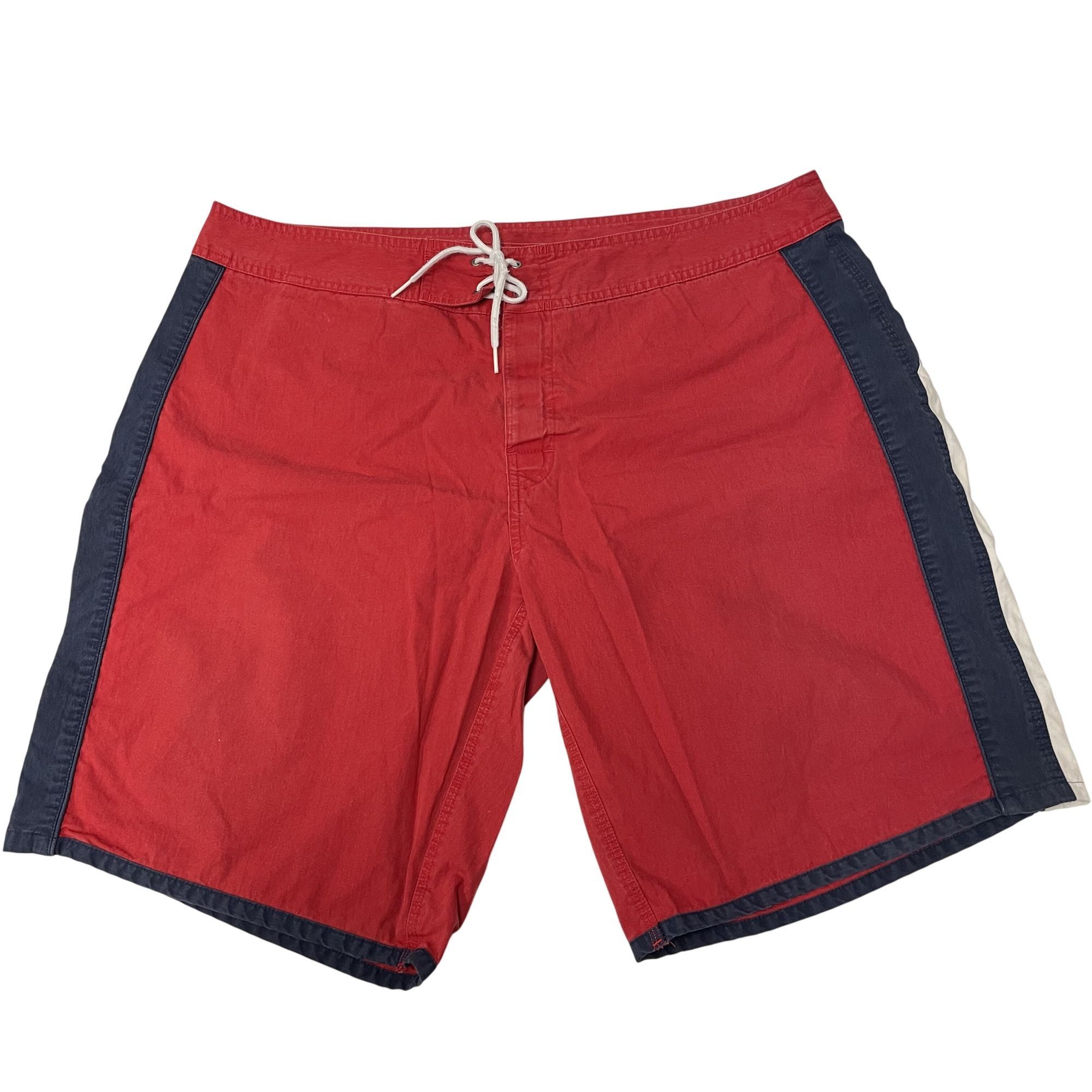 Polo Ralph Lauren Vtg Ralph Lauren Color Block SURF Board Short Swim Trunks Size US 38 / EU 54 - 2 Thumbnail