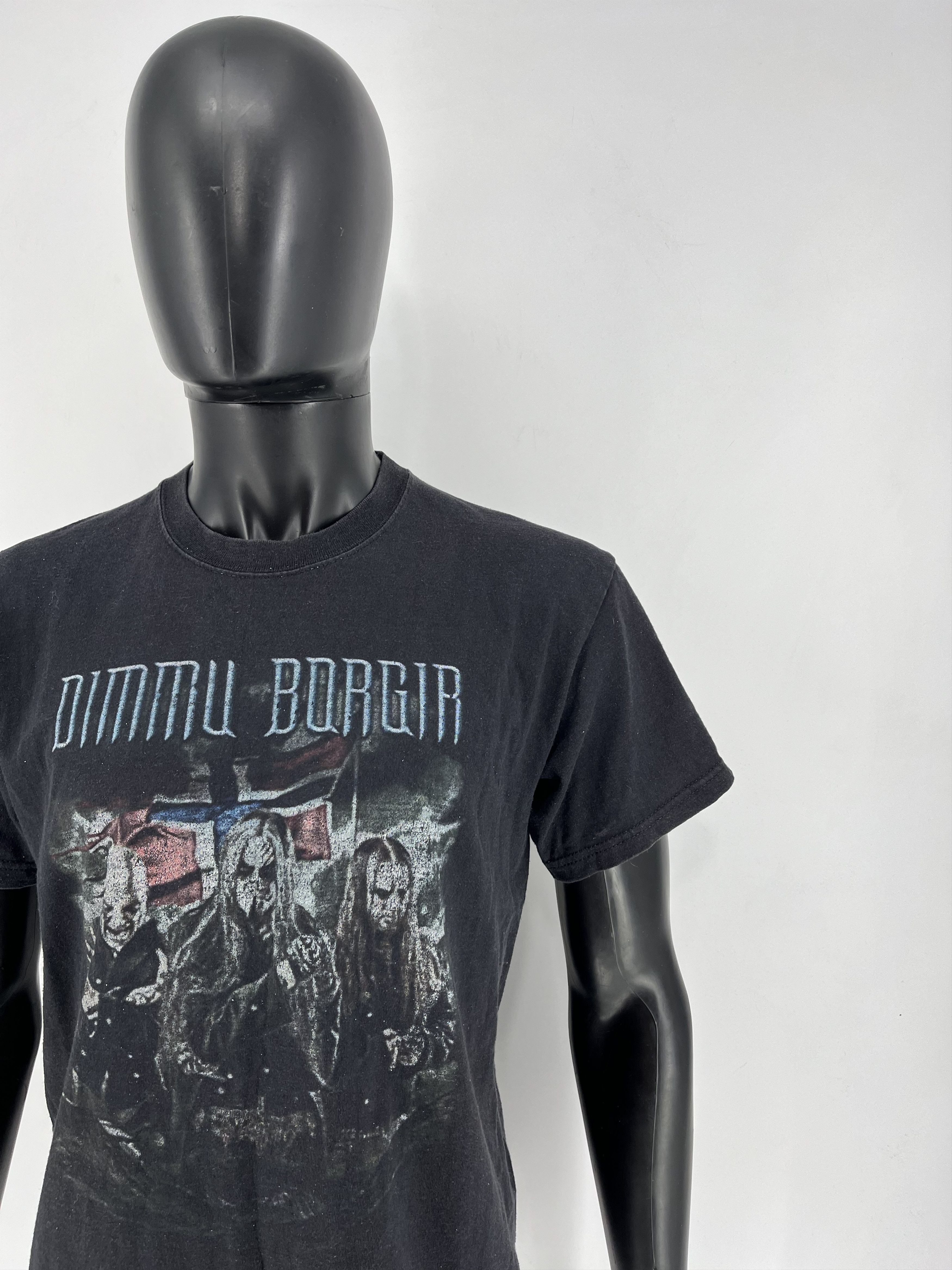 Band Tees × Vintage Vintage Y2K Dimmu Borgir Mankind’s Guilt Dark Band Tshirt Size US L / EU 52-54 / 3 - 7 Thumbnail