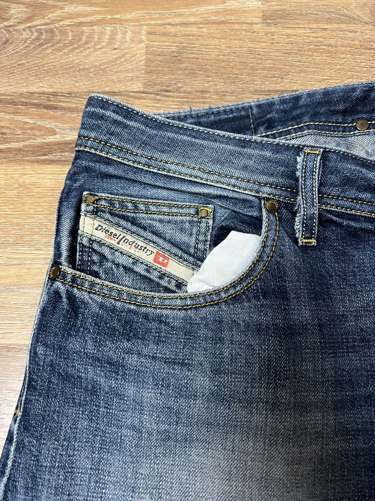 Diesel × If Six Was Nine × Japanese Brand Vintage Diesel Jeans Big Logo Distressed Baggy japanese 90s Size US 34 / EU 50 - 6 Thumbnail