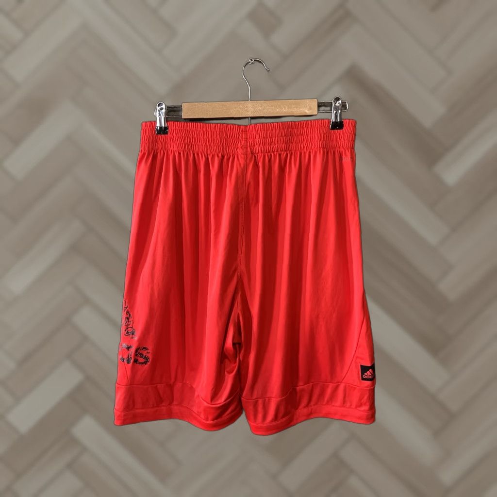 Adidas Adidas Men's Red Athletic Basketball Shorts XL Drawstring Sportswear Size US 36 / EU 52 - 1 Thumbnail