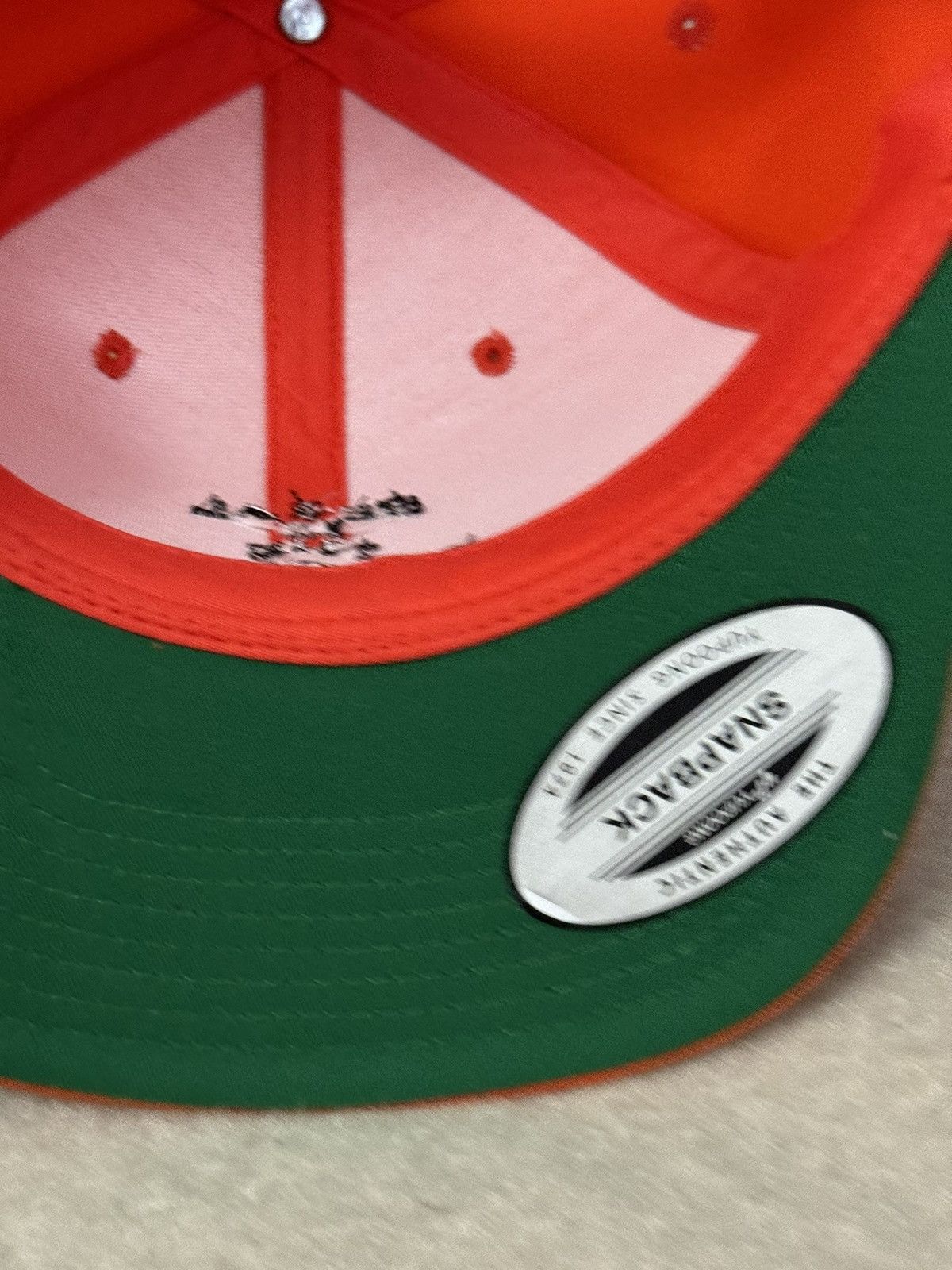Number (N)ine × Takahiromiyashita The Soloist. Takahiro Miyashita The Soloist Alabayan RE:AL SnapBack Hat Size ONE SIZE - 9 Thumbnail