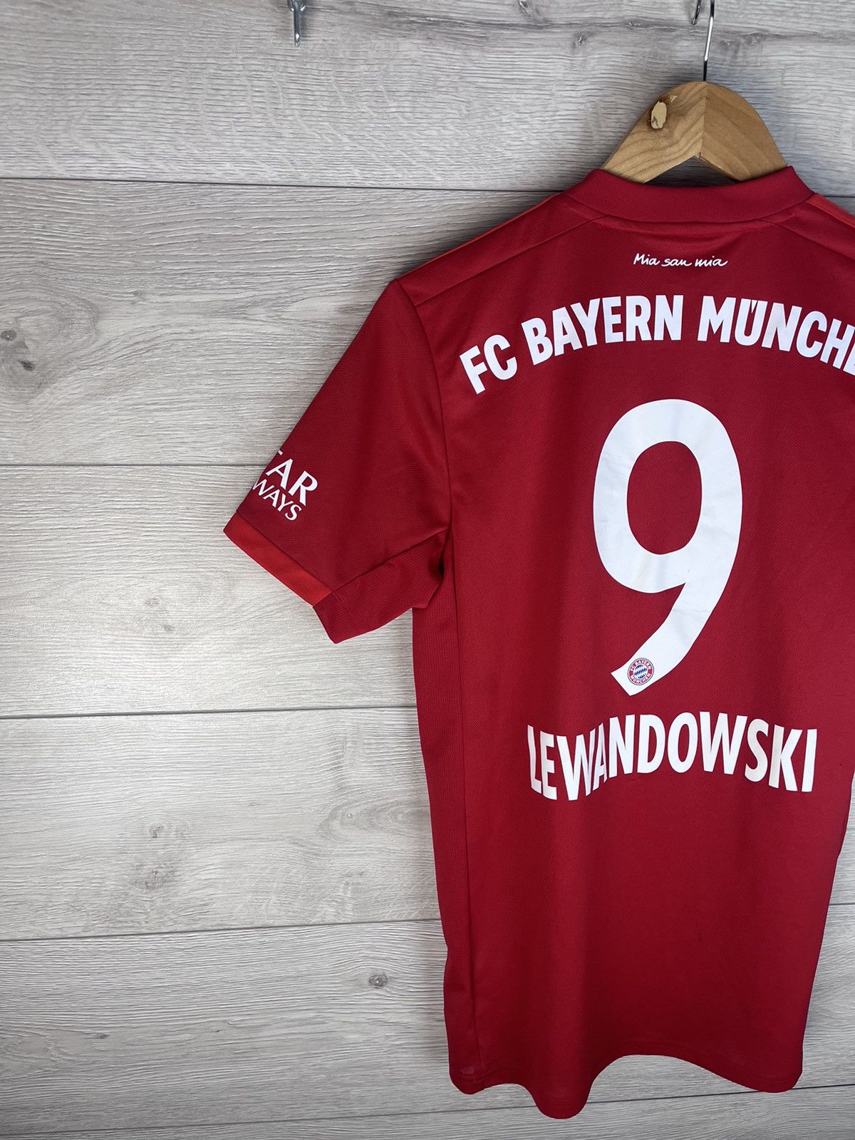 Adidas MENS JERSEY ADIDAS BAYERN MUNCHEN #9 LEVANDOWSKI 15/16s Size US XS / EU 42 / 0 - 20 Thumbnail