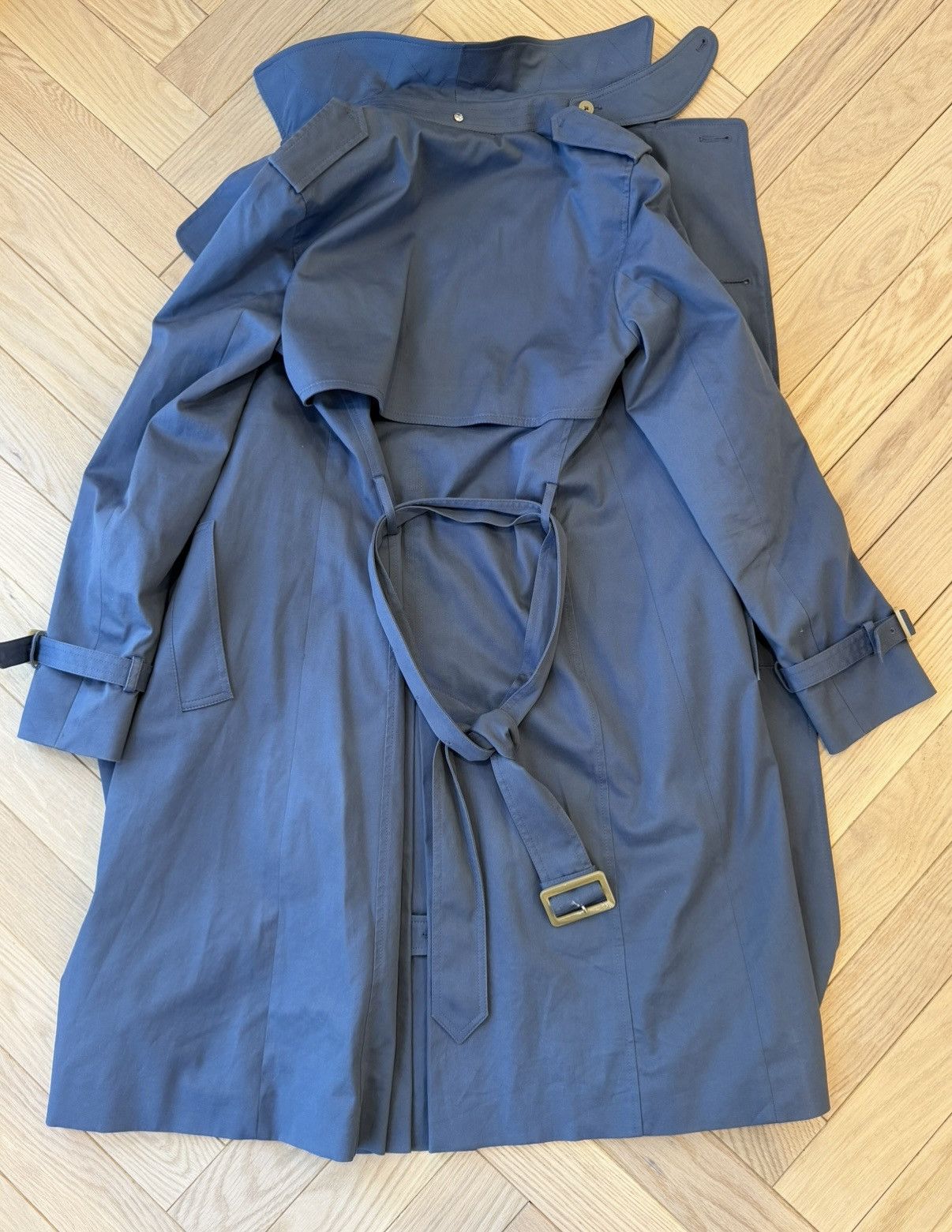 Massimo Dutti MASSIMO DUTTI TRENCH COAT WITH BELT Size XS / US 0-2 / IT 36-38 - 9 Thumbnail