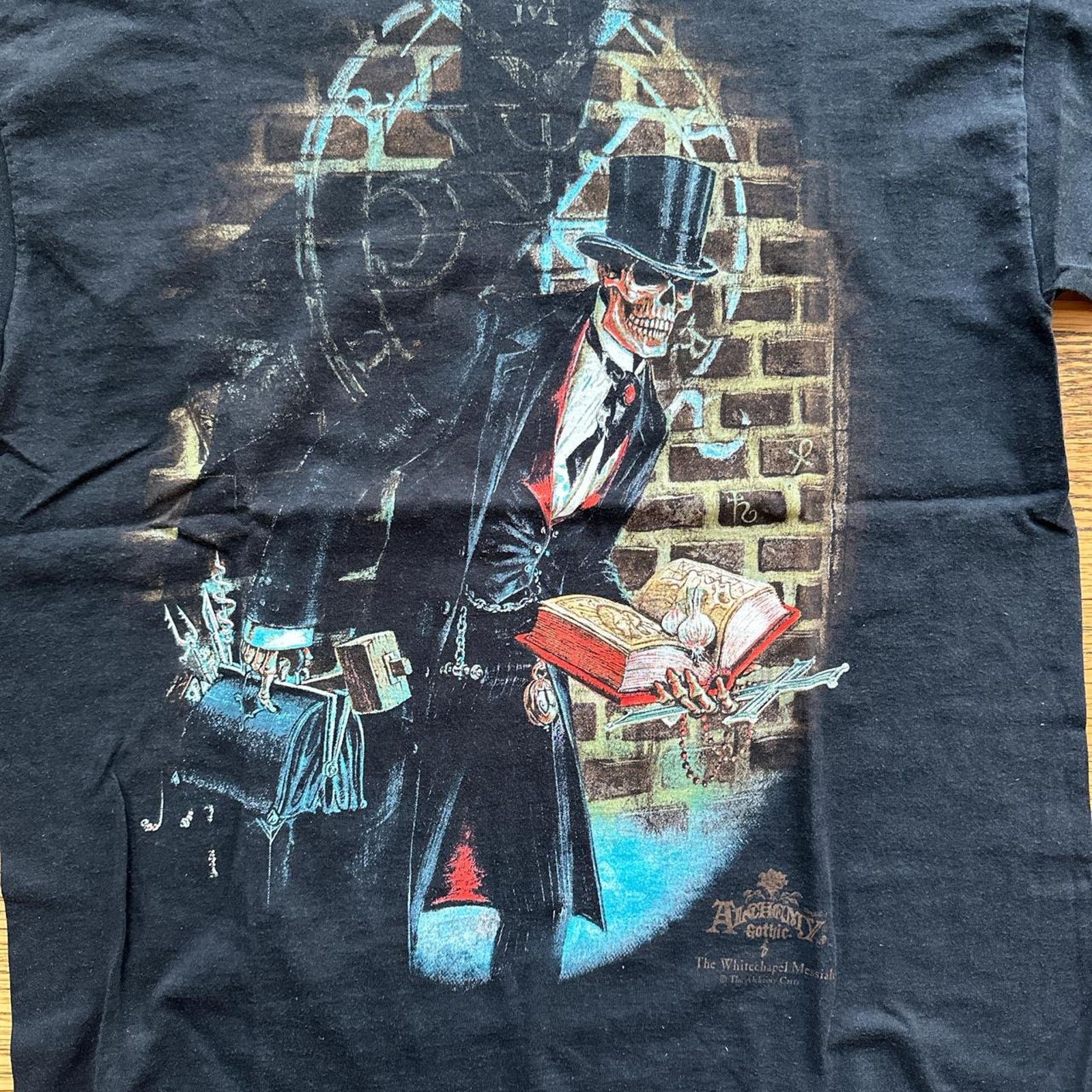 Fruit Of The Loom Vintage Alchemy Gothic The Whitechapel Messiah Long Sleeve Size US M / EU 48-50 / 2 - 3 Thumbnail