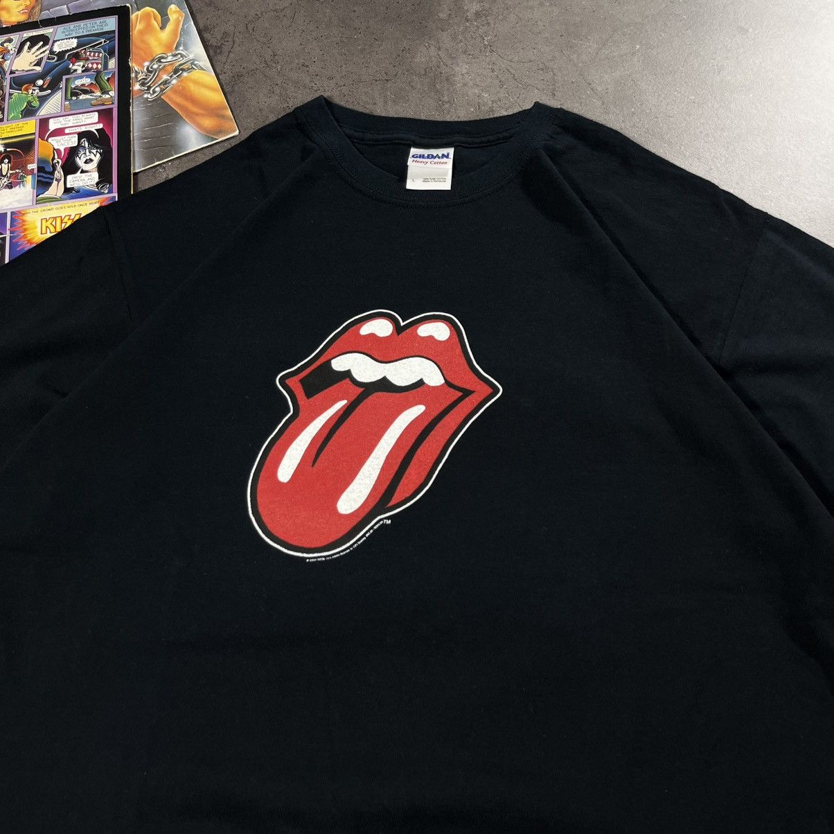 Band Tees Vintage 00s The Rolling Stones Rock Metal Tshirt Tee Voodoo Size US L / EU 52-54 / 3 - 2 Thumbnail