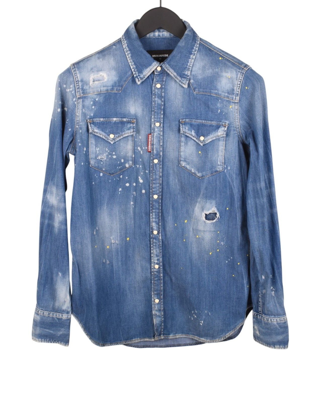 Dsquared2 Original Dsquared2 Women Denim Shirt Size 42 H5506 Size M / US 6-8 / IT 42-44 - 1 Thumbnail
