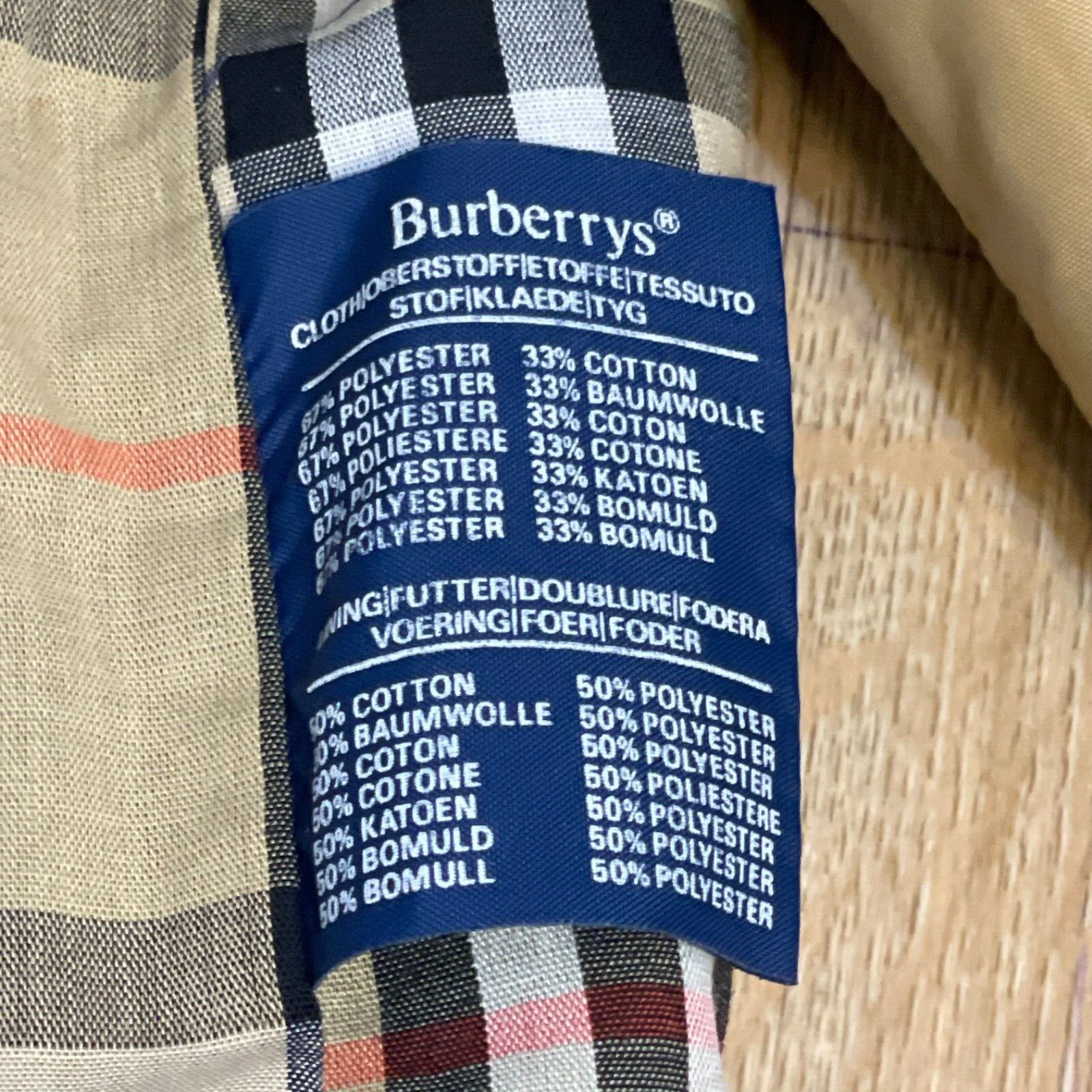 Burberry Burberry Trench Coat Nova Check Vintage made in england Size US M / EU 48-50 / 2 - 15 Thumbnail
