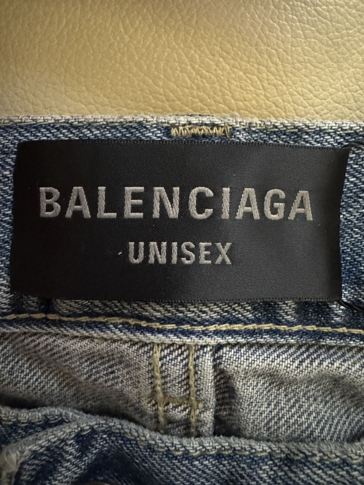 Balenciaga Balenciaga Flared Denim Jeans in Outback Blue BNWT S Size US 31 - 10 Thumbnail