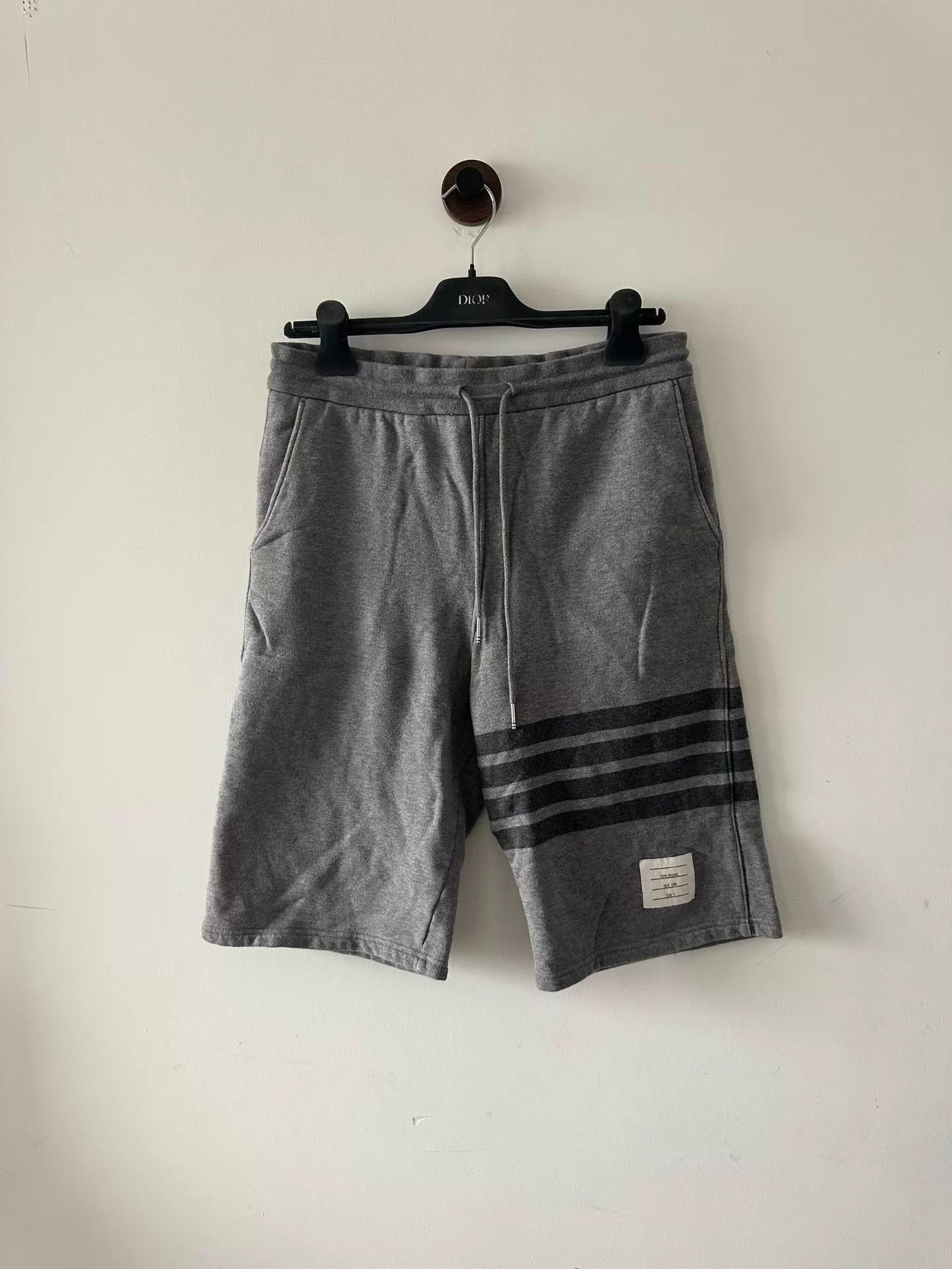 Thom Browne Thom Browne Gray Shorts Size 3 Size US 33 - 1 Thumbnail