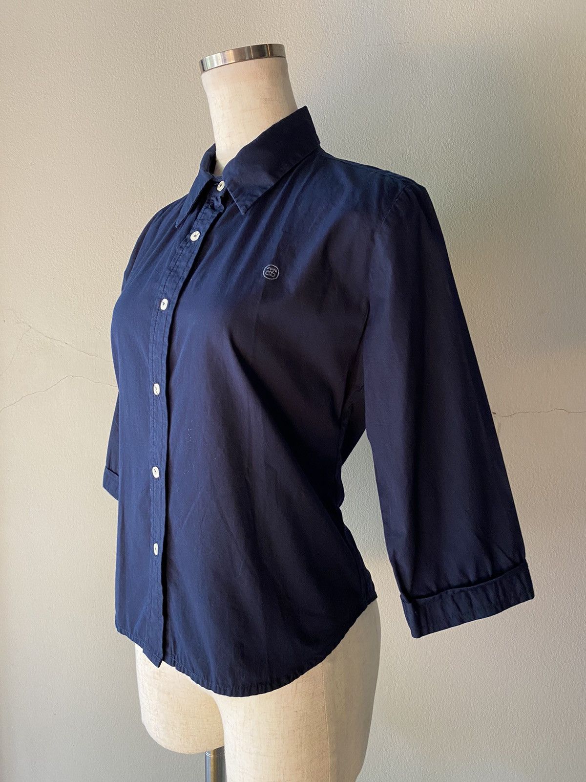 Stussy Stussy Dark Blue Long-Sleeve Shirt Size M / US 6-8 / IT 42-44 - 9 Thumbnail