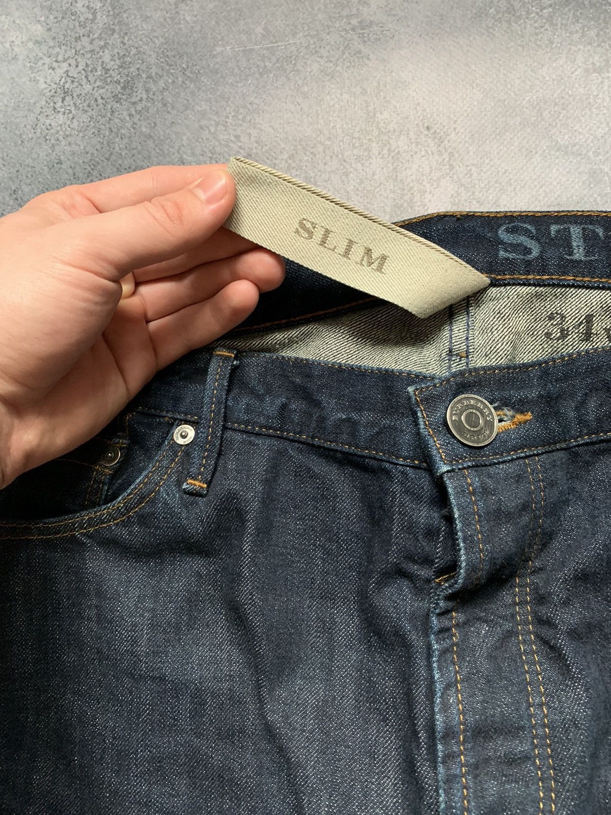 Burberry Burberry Brit Steadman navy Jeans Size US 34 / EU 50 - 11 Thumbnail
