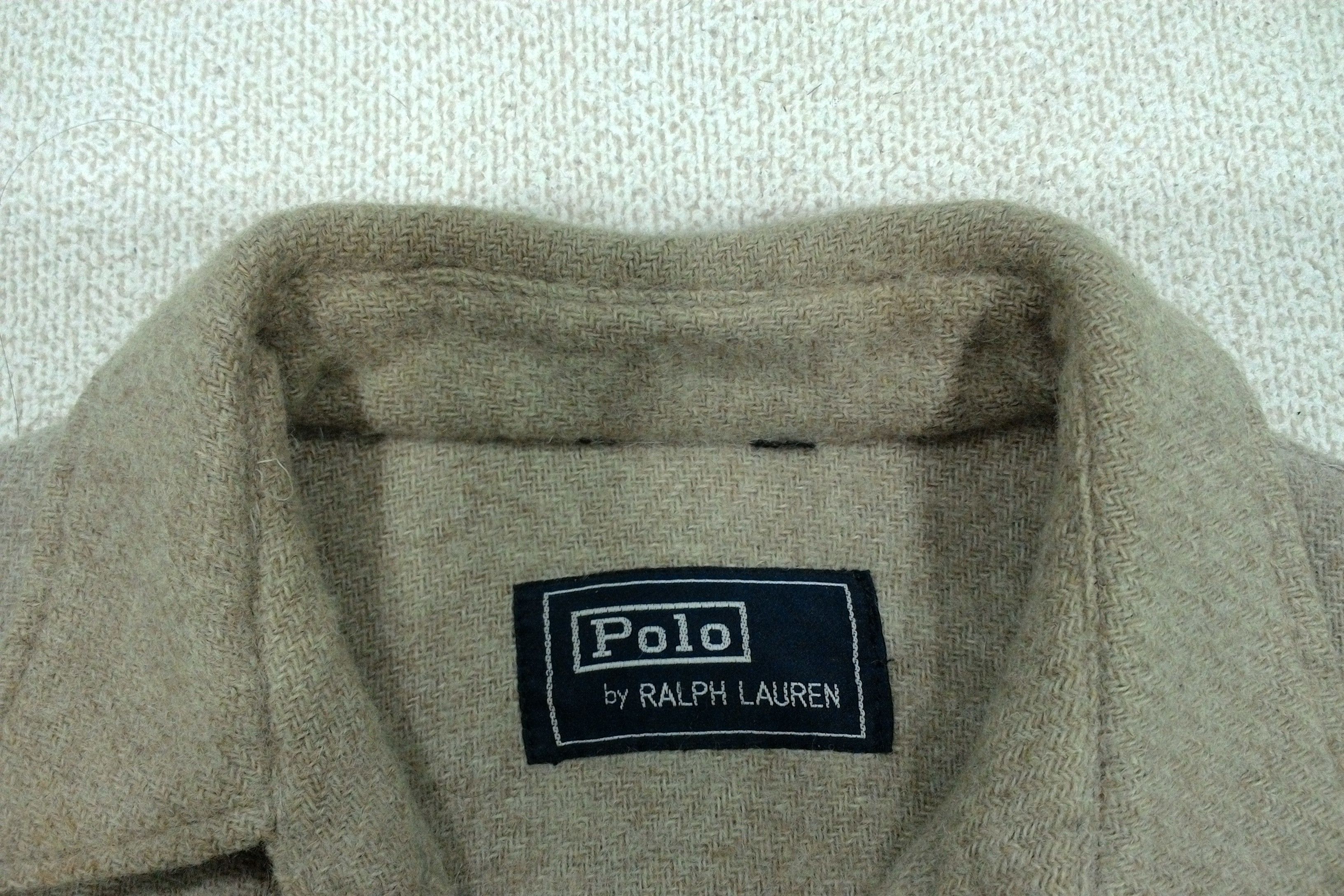 Polo Ralph Lauren × Vintage RARE POLO RL Shirt Made of Hair Size US L / EU 52-54 / 3 - 6 Thumbnail