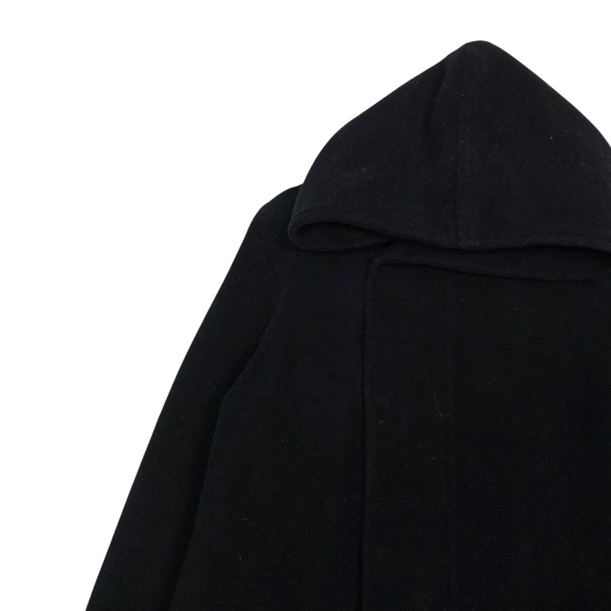 Issey Miyake 🔥RICH BLACK OVER SIZED WOOL LONG JACKET ZUCCA ISSEY MIYAKE Size US M / EU 48-50 / 2 - 8 Thumbnail