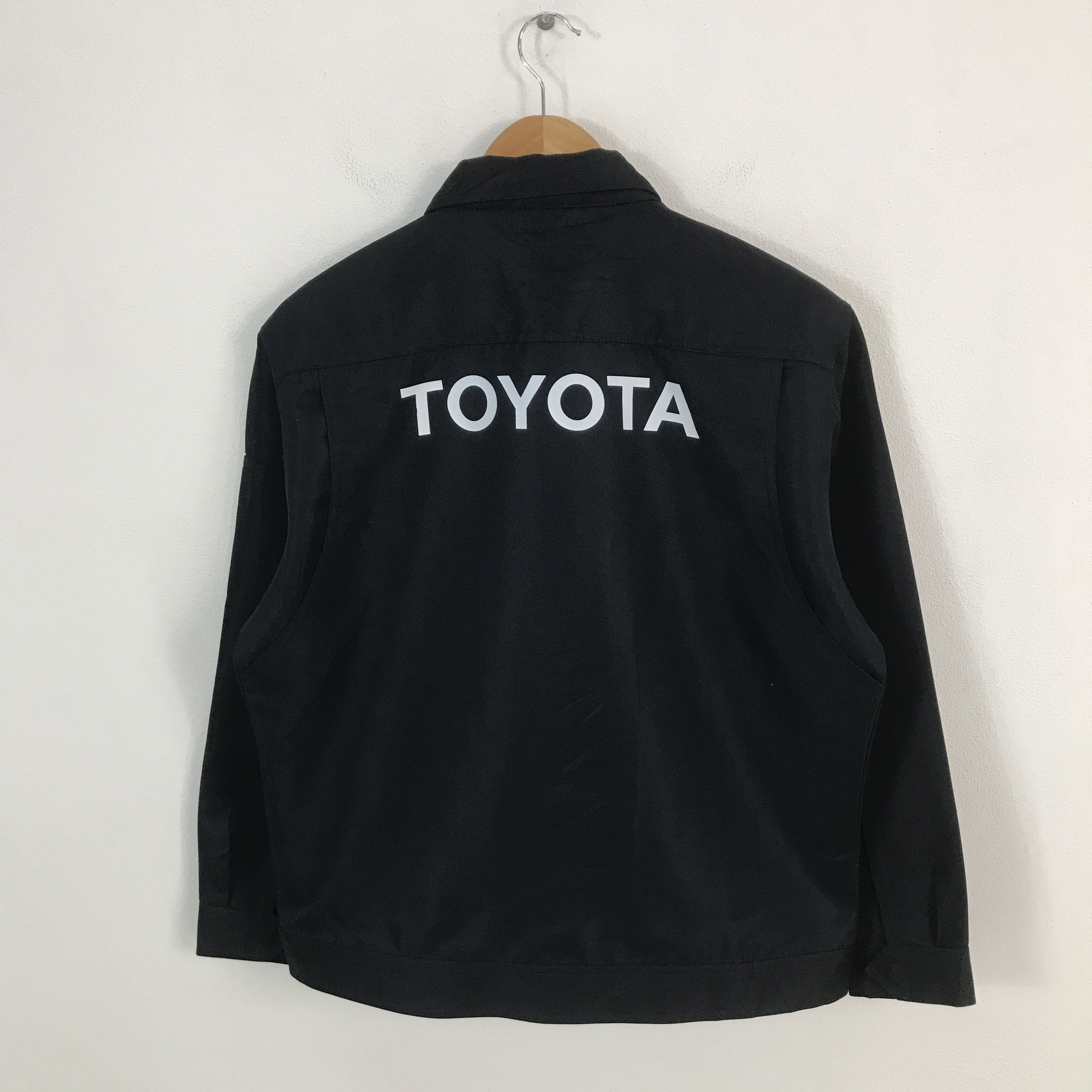 Japanese Brand toyota racing black japan uniform jacket Size US L / EU 52-54 / 3 - 3 Thumbnail