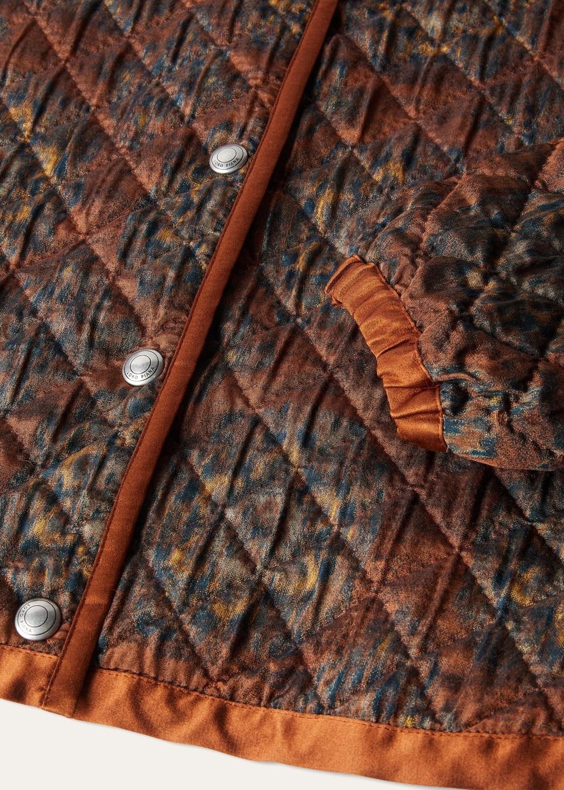 Loro Piana o1srvl11e0824 Julem Cashmere Bomber Jacket in Multicolor Size XL / US 12-14 / IT 48-50 - 3 Thumbnail