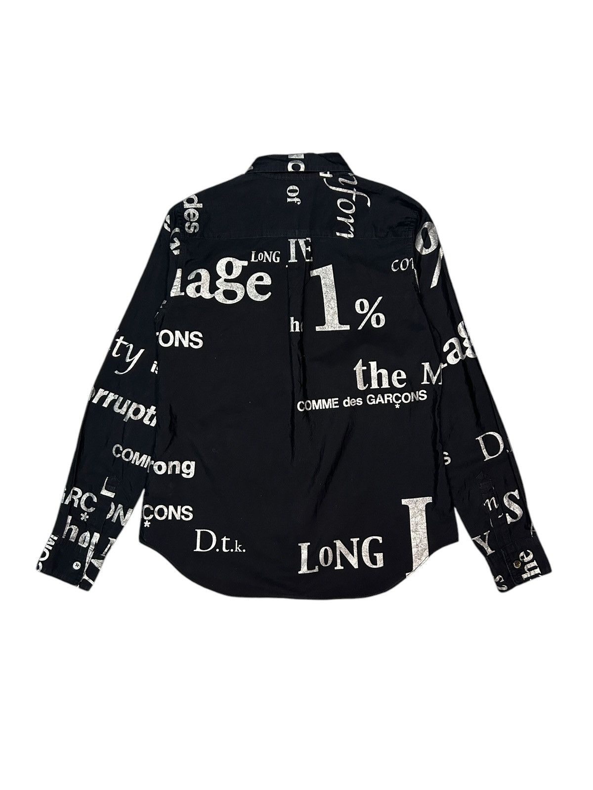 Comme des Garcons F/W 03 Graphic Button Up Size S / US 4 / IT 40 - 2 Thumbnail