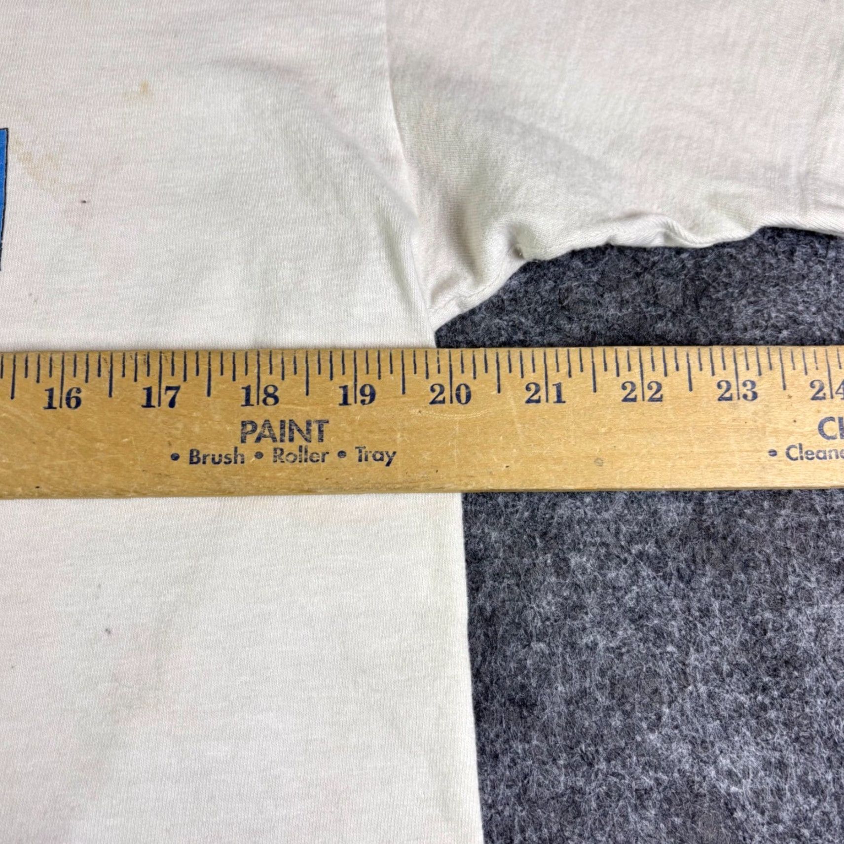 Hanes VINTAGE Rock Mr Manly Profile T-Shirt Hanes Beefy-T Single Stitch Large Size US L / EU 52-54 / 3 - 4 Thumbnail