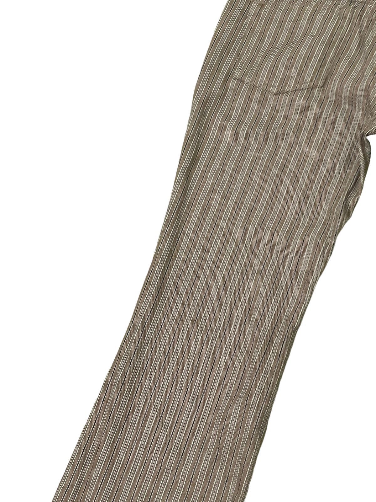 Japanese Brand Flare Jeans Countdown Japan Striped Boot Cut 8🟦5 Size US 29 - 6 Thumbnail