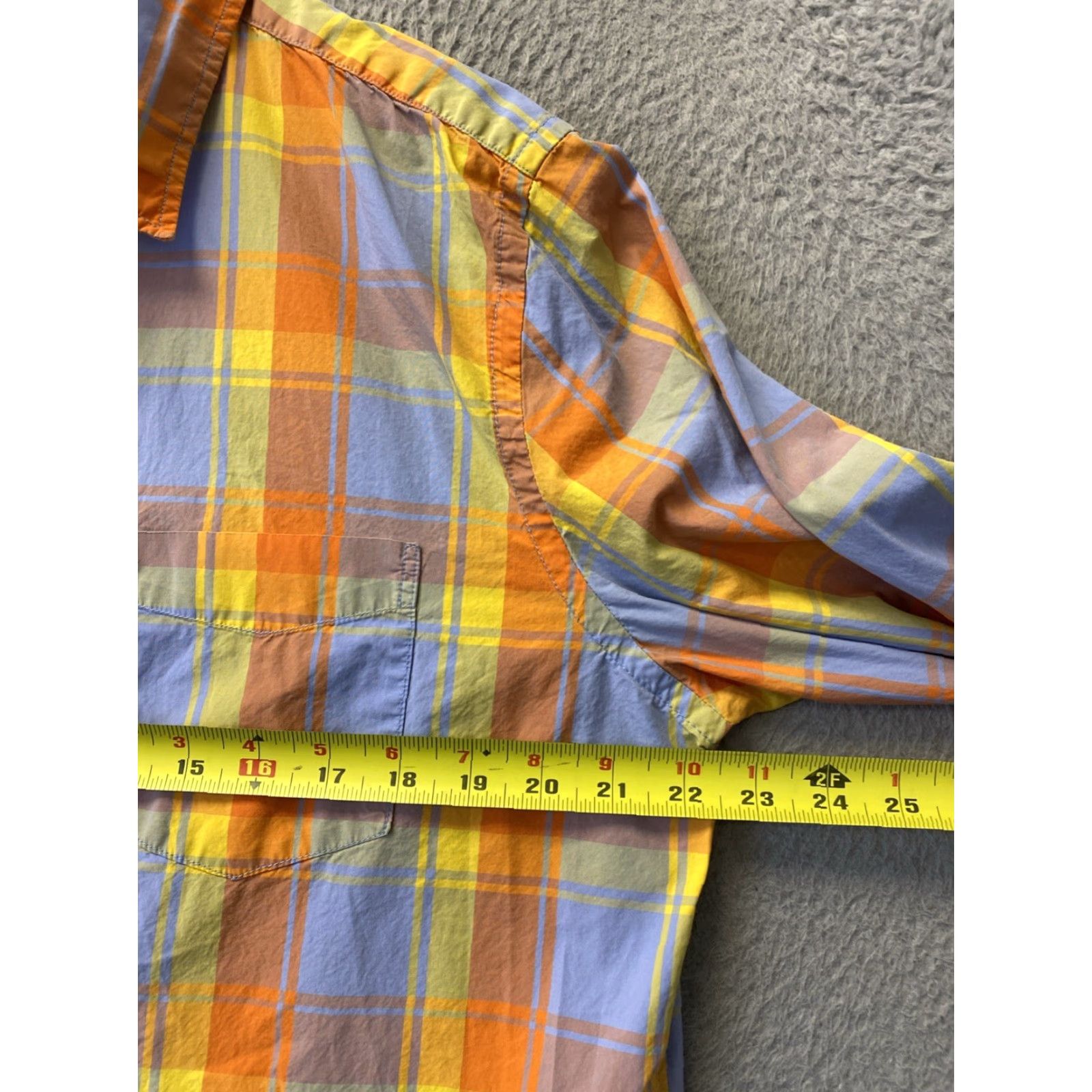 Gap GAP Button Shirt Men’s L Pl plaid Multicolor Casual Long Sleeve /0250 Size US L / EU 52-54 / 3 - 5 Thumbnail