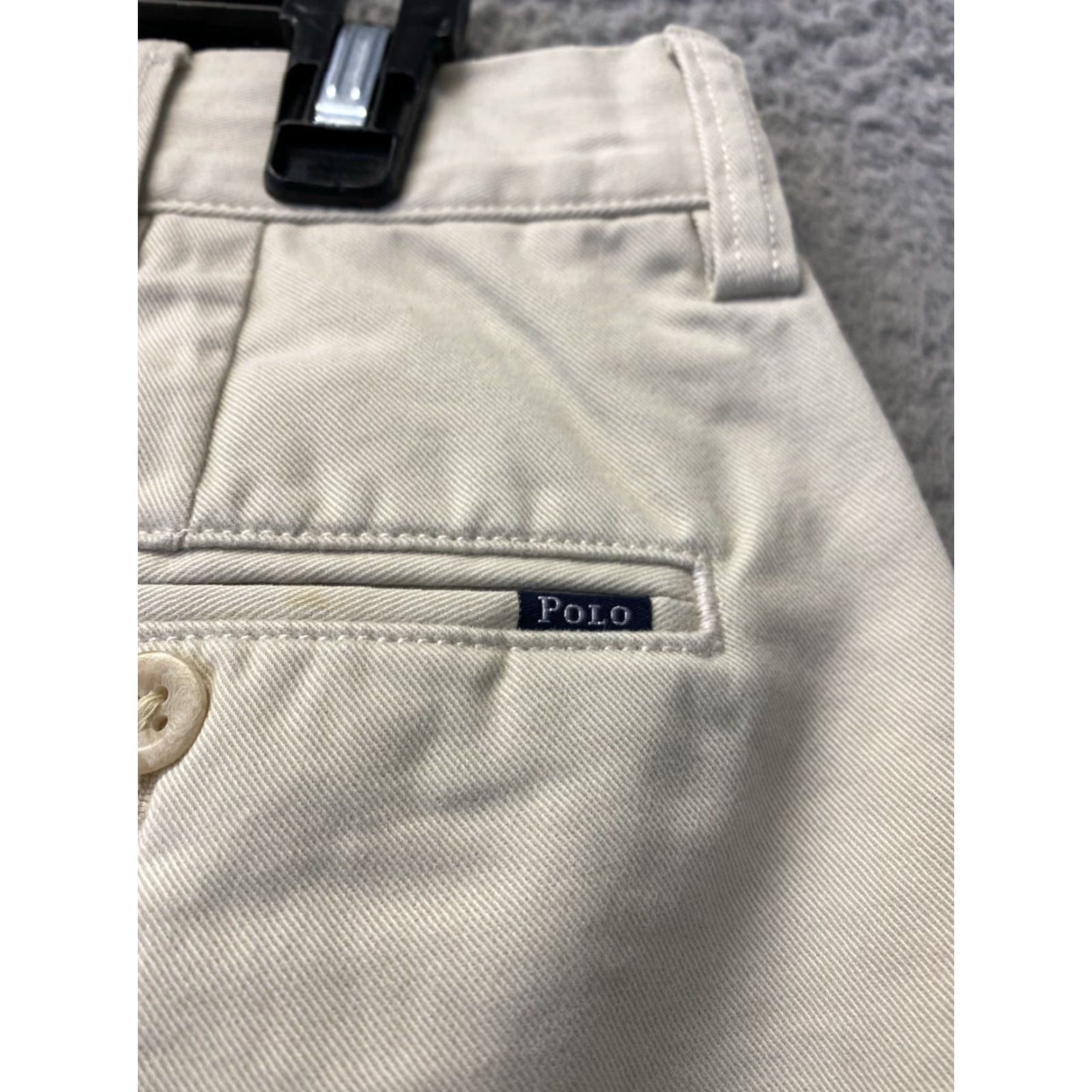 Polo Ralph Lauren VINTAGE Polo Ralph Lauren Men Chino Pants 34x30 Casual Business Travel Classic Fit Beige Cotton Size US S / EU 44-46 / 1 - 7 Thumbnail