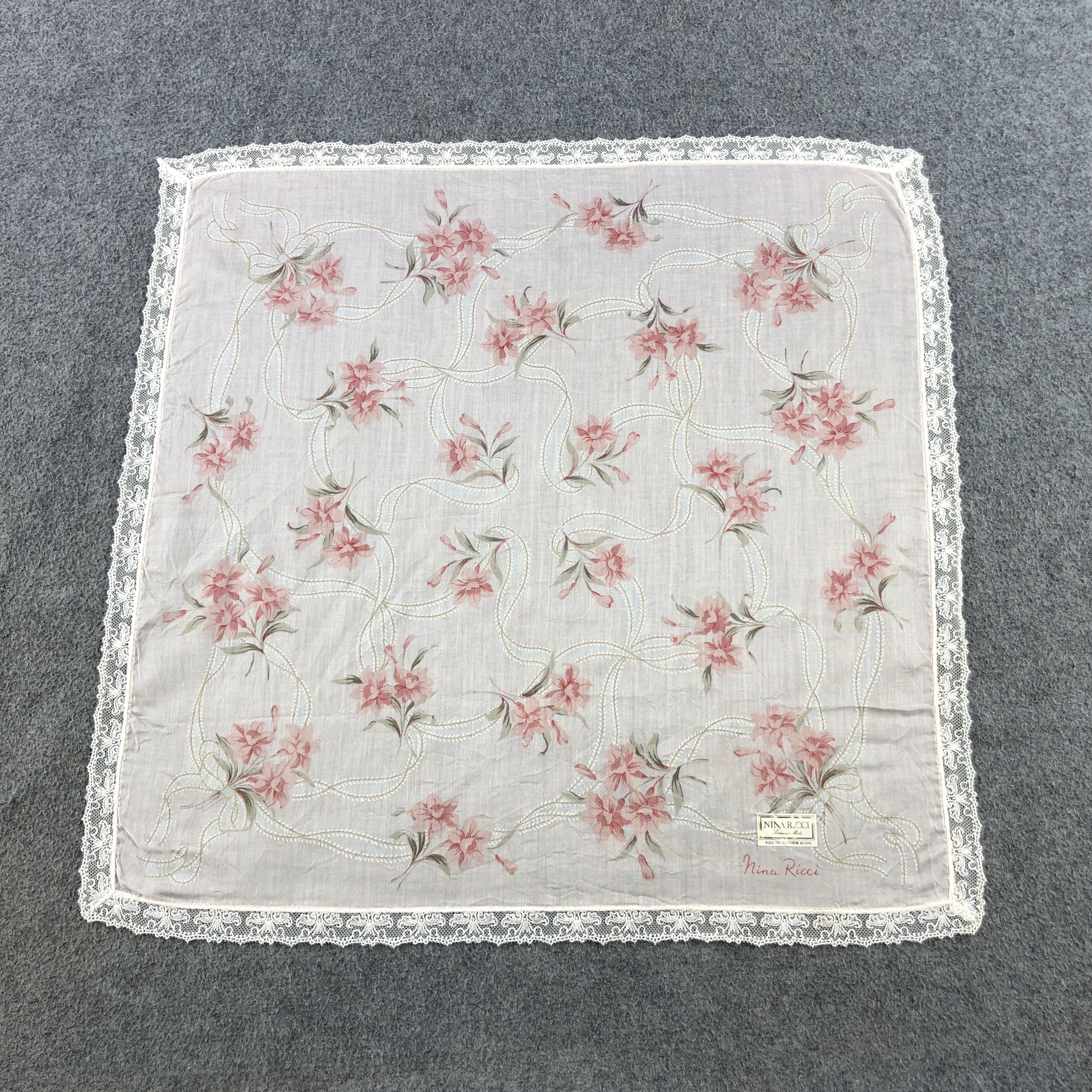 Nina Ricci Nina Ricci Handkerchief Neckerchief Bandana H2363 Size ONE SIZE - 2 Thumbnail