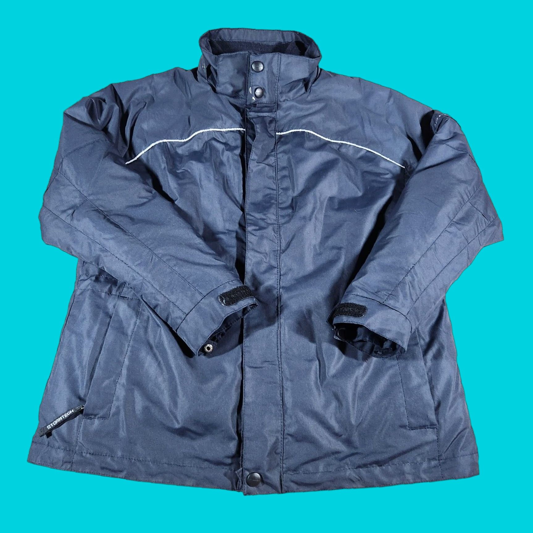 Stormtech Stormtech Jacket Men XL Black Stormtech Performance DWR Bomber Softshell Zip Snap Size US XL / EU 56 / 4 - 1 Thumbnail